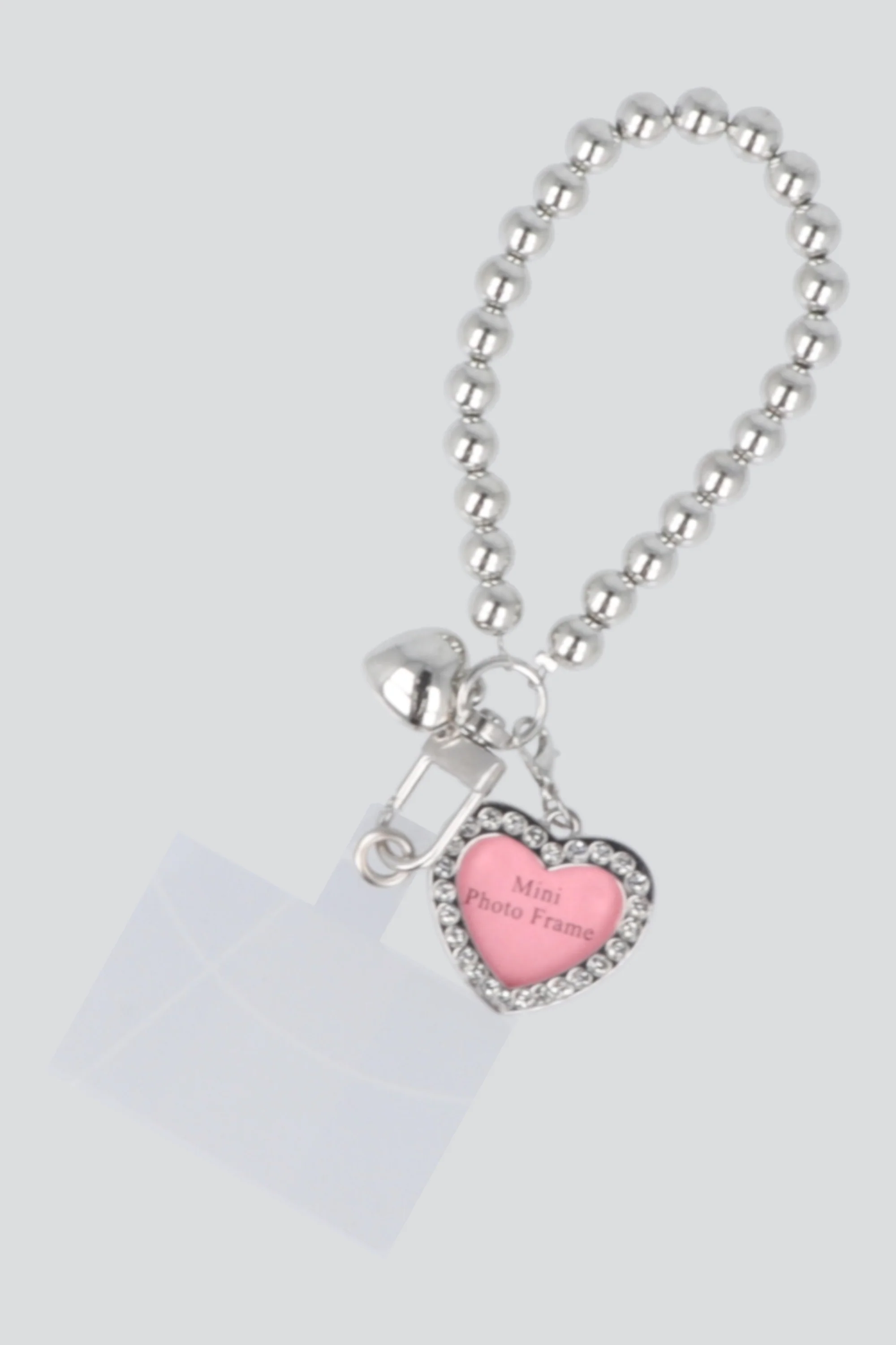 Cadena para celular corazon brillos - Image 2