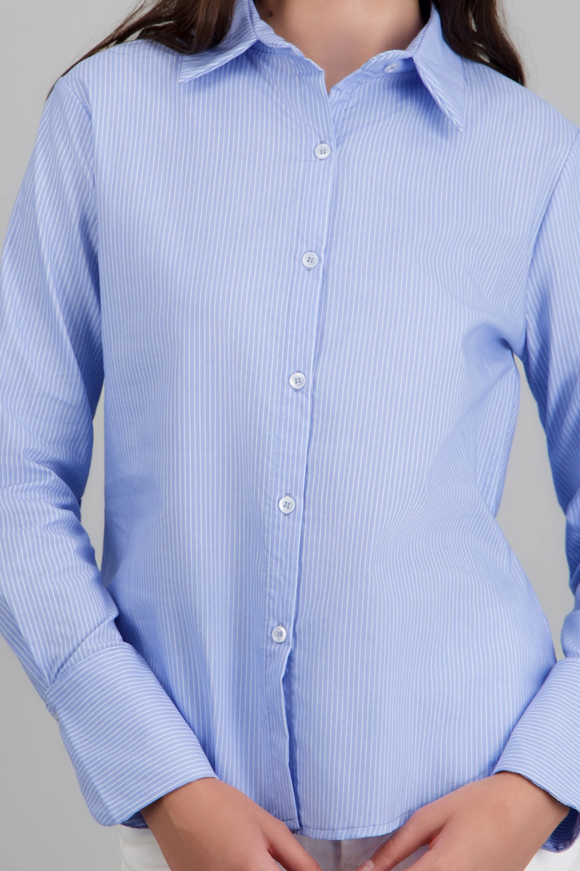 Camisa de rayas manga larga - Image 5