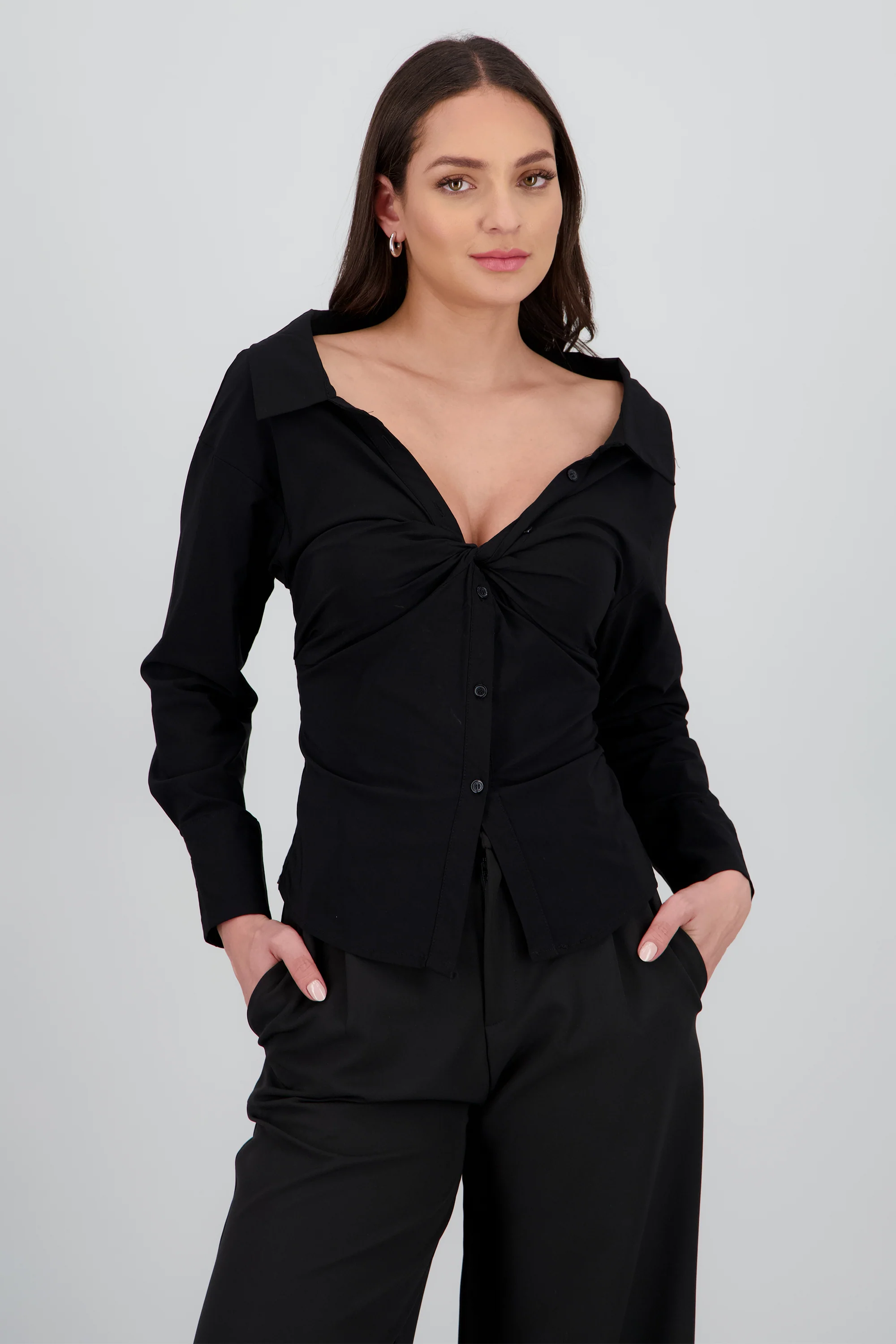 Camisa jareta espalda