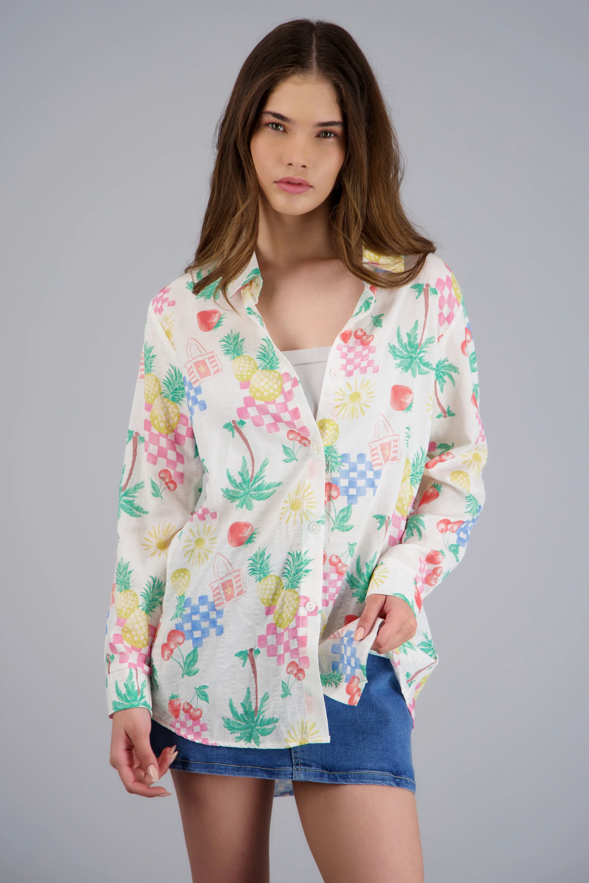 Camisa ligera estampado - Image 3