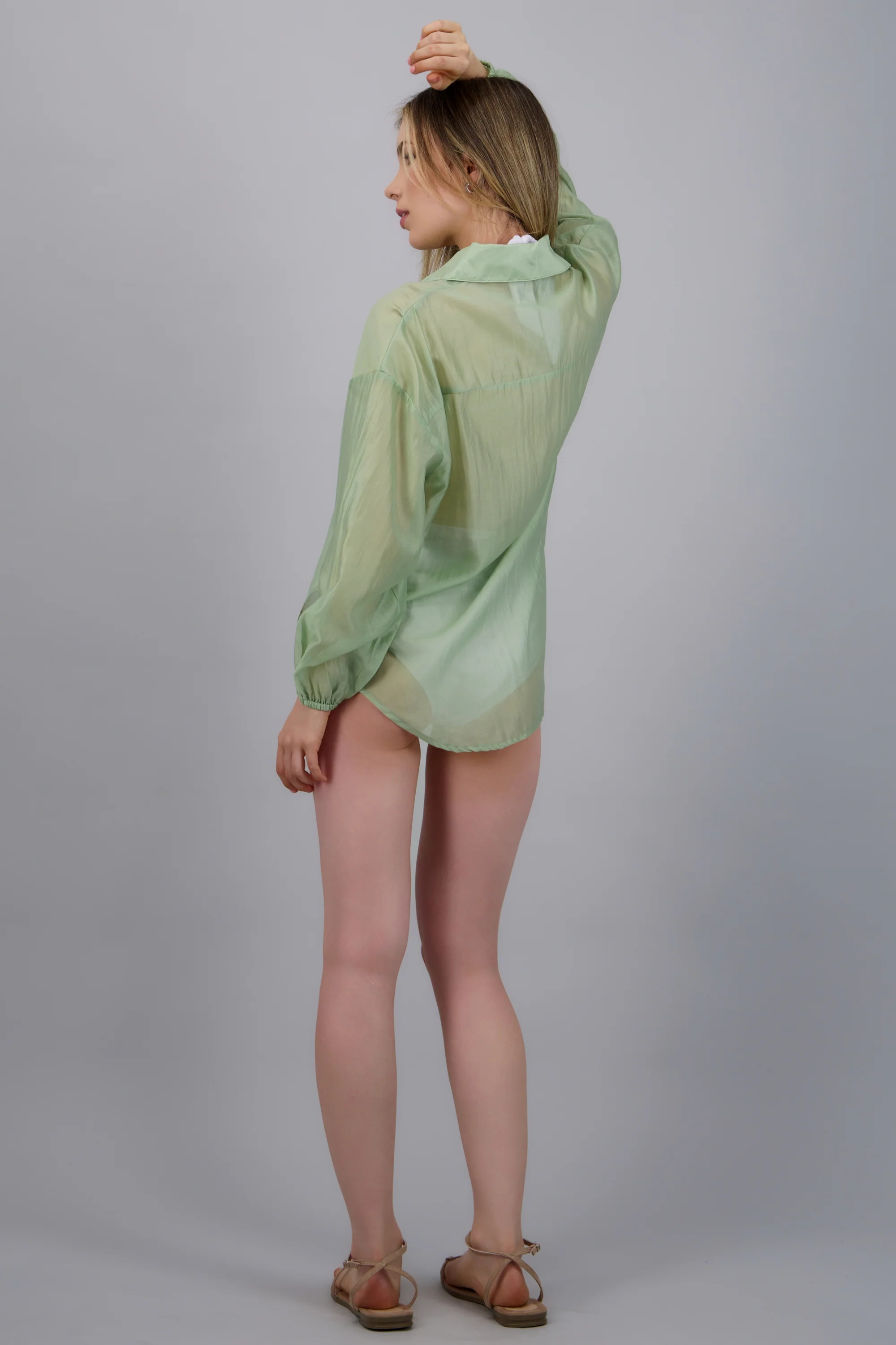 Camisa manga larga cuello - Image 5