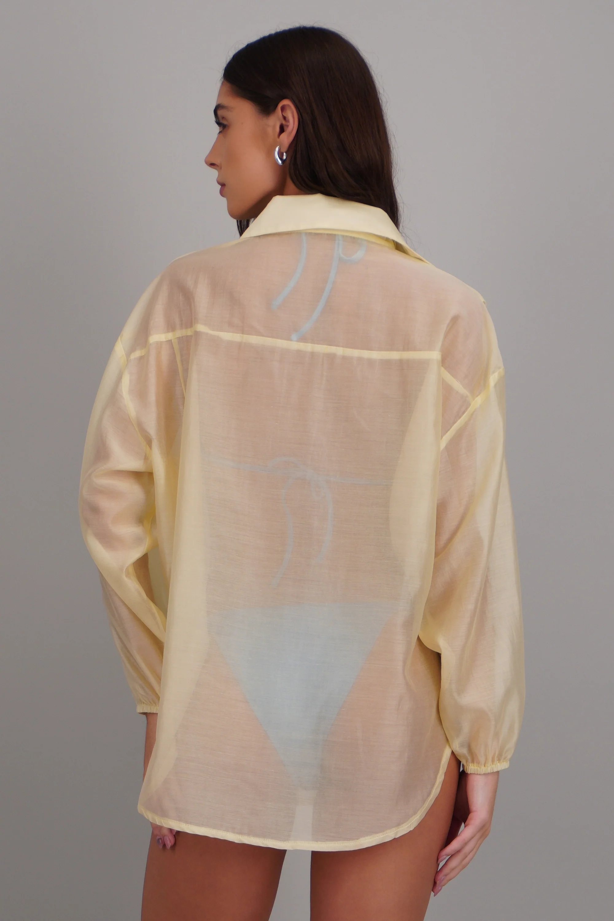 Camisa manga larga cuello - Image 4