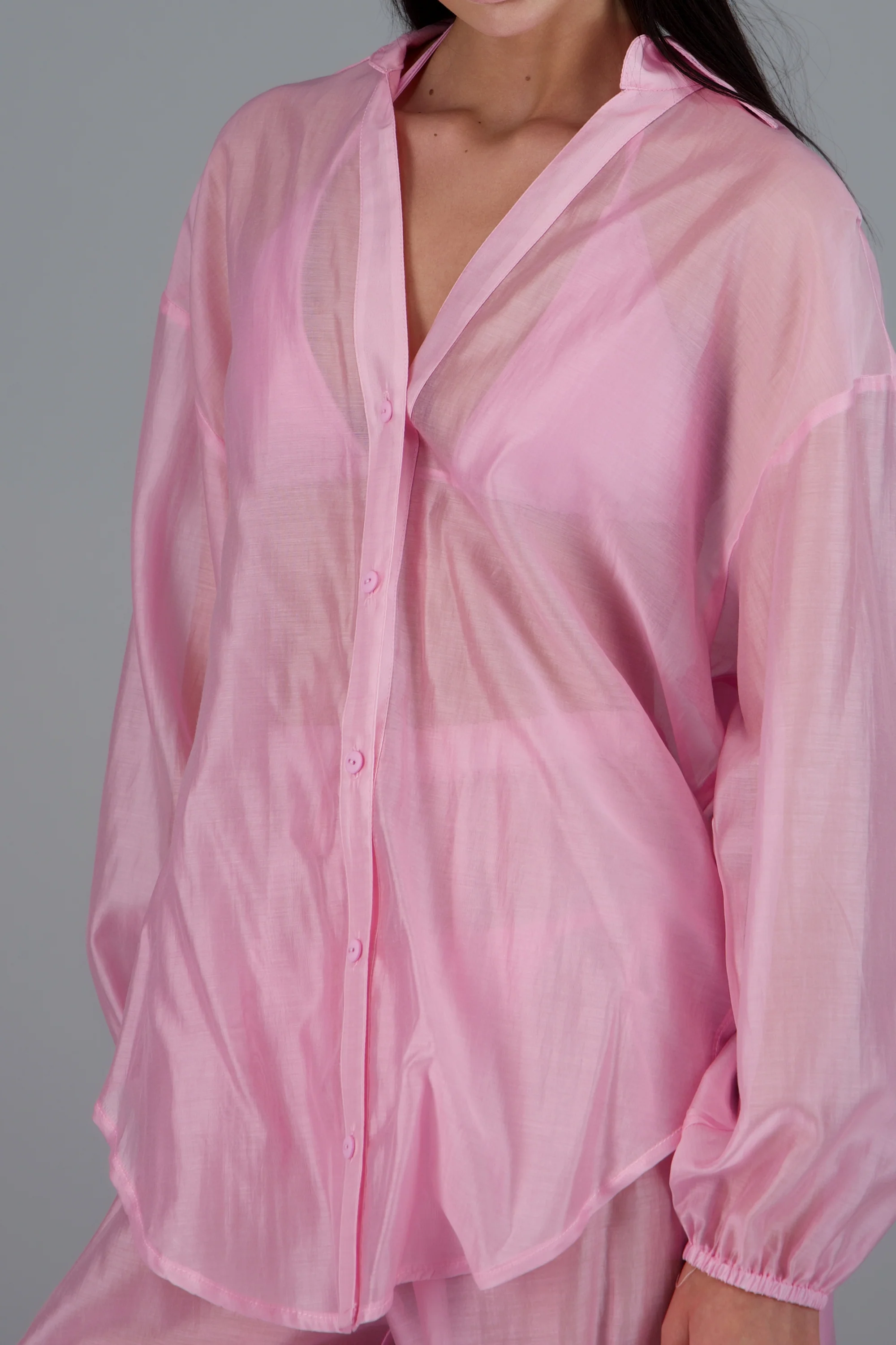 Camisa manga larga cuello - Image 6