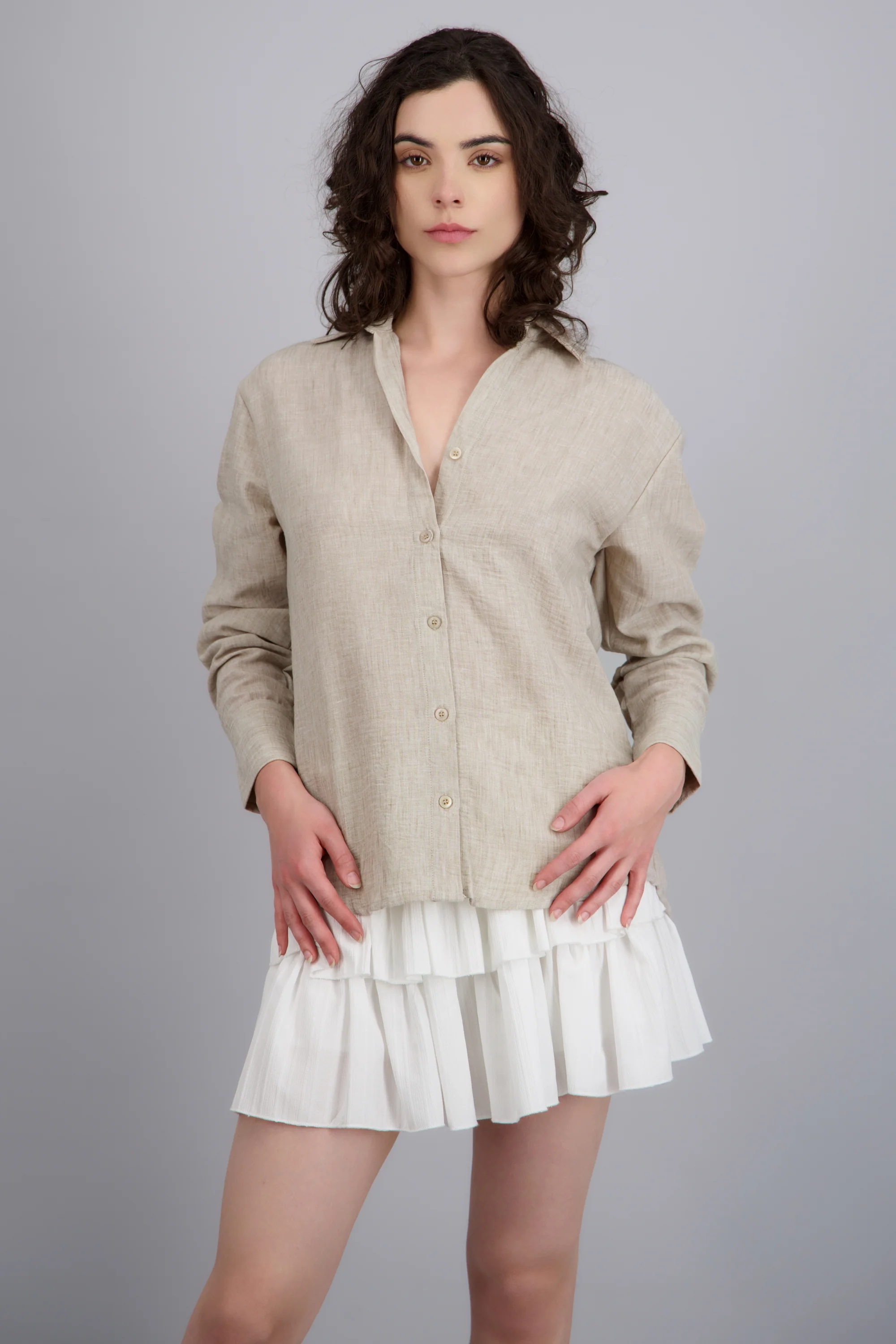 Camisa manga larga oversize - Image 2