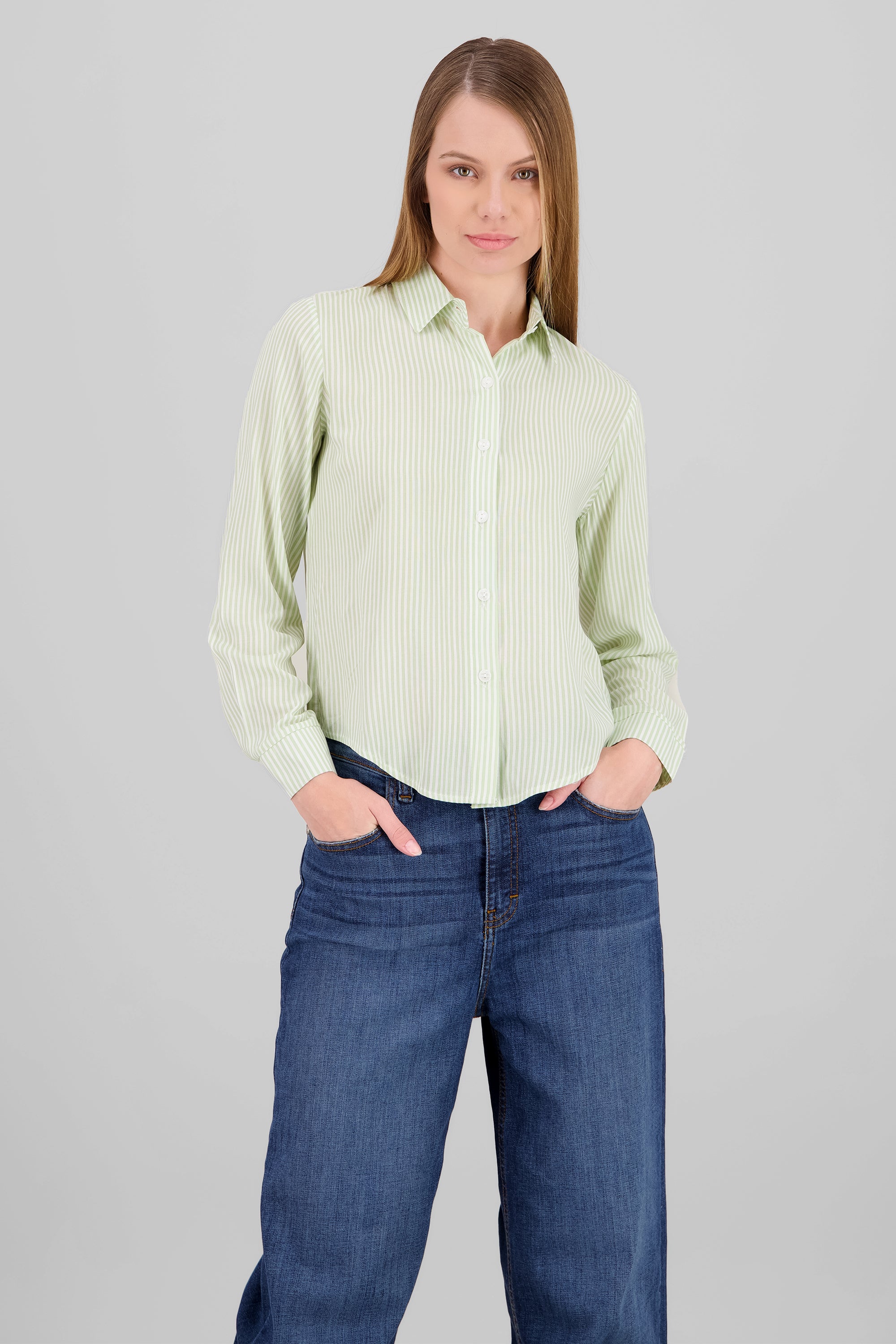 Camisa amplia rayas - Image 2