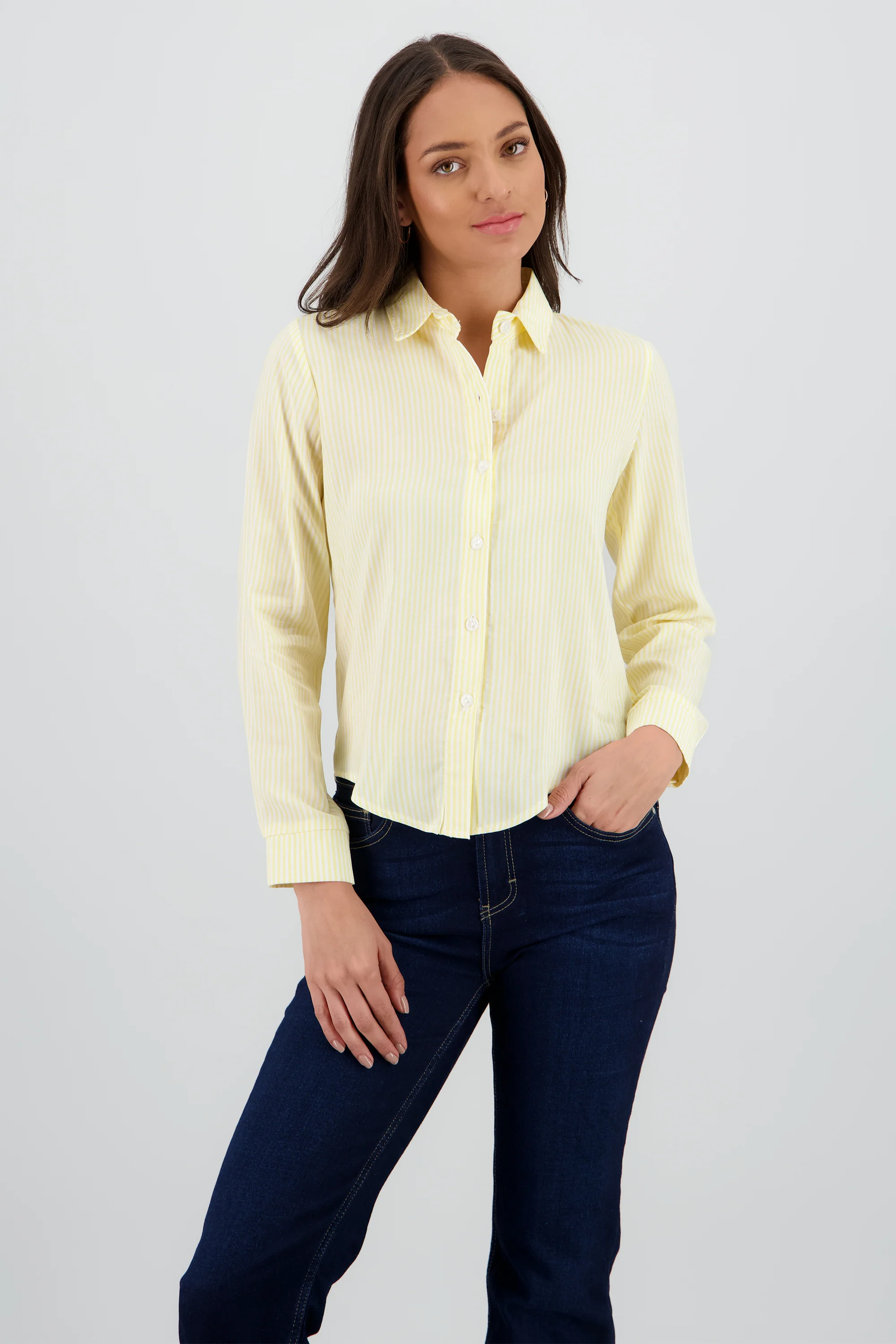Camisa amplia rayas