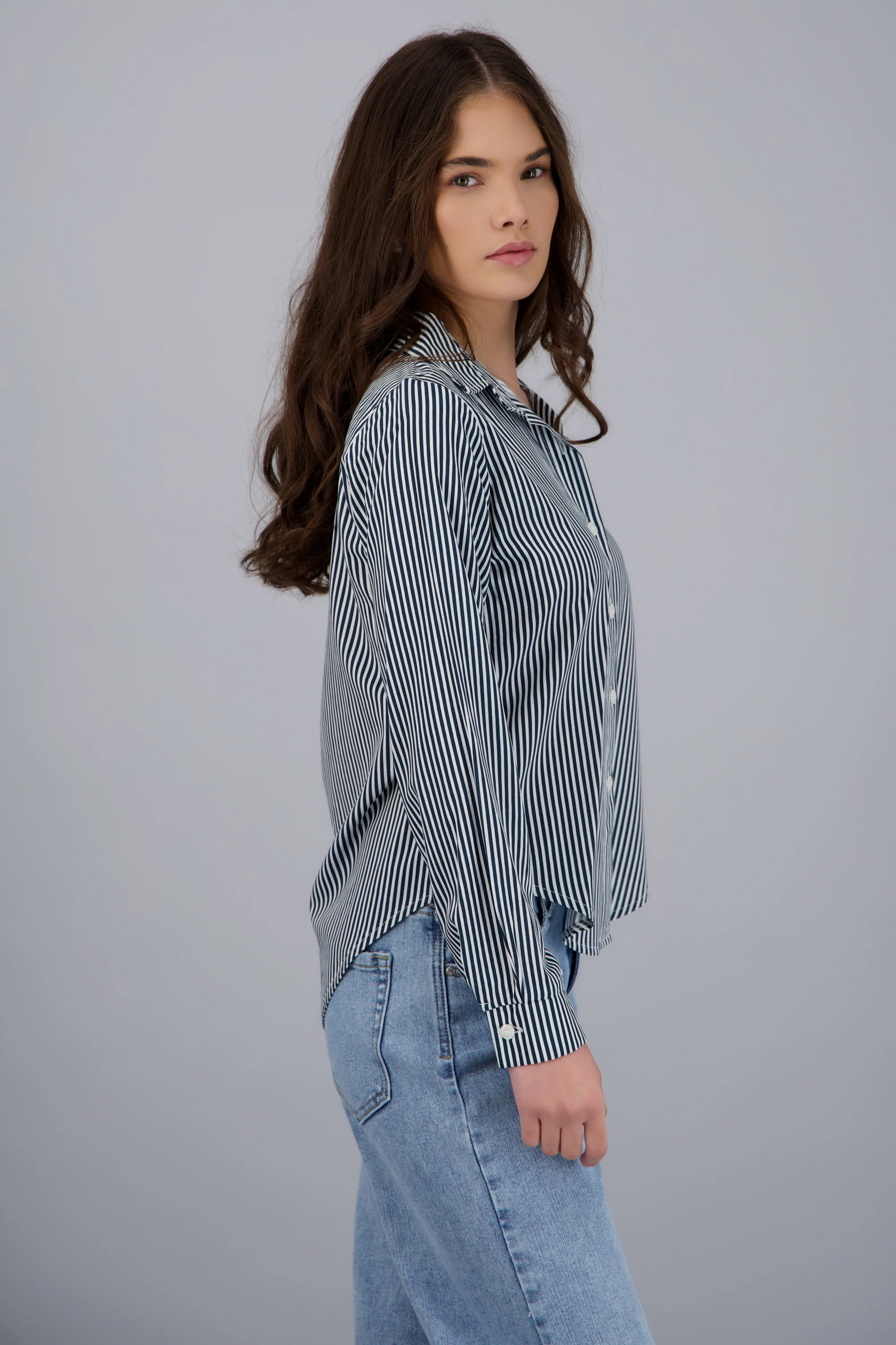 Camisa amplia rayas - Image 2