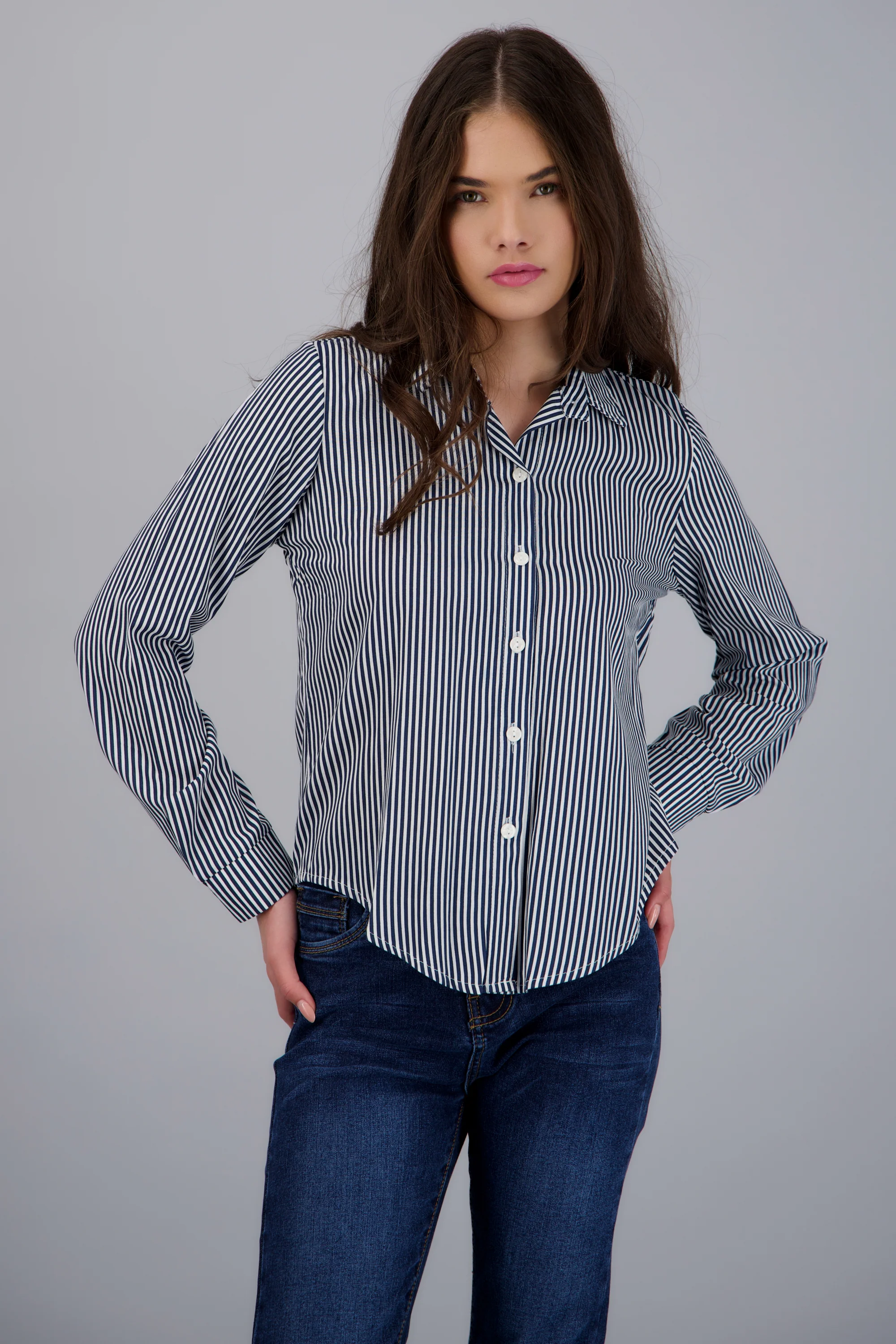 Camisa amplia rayas - Image 3