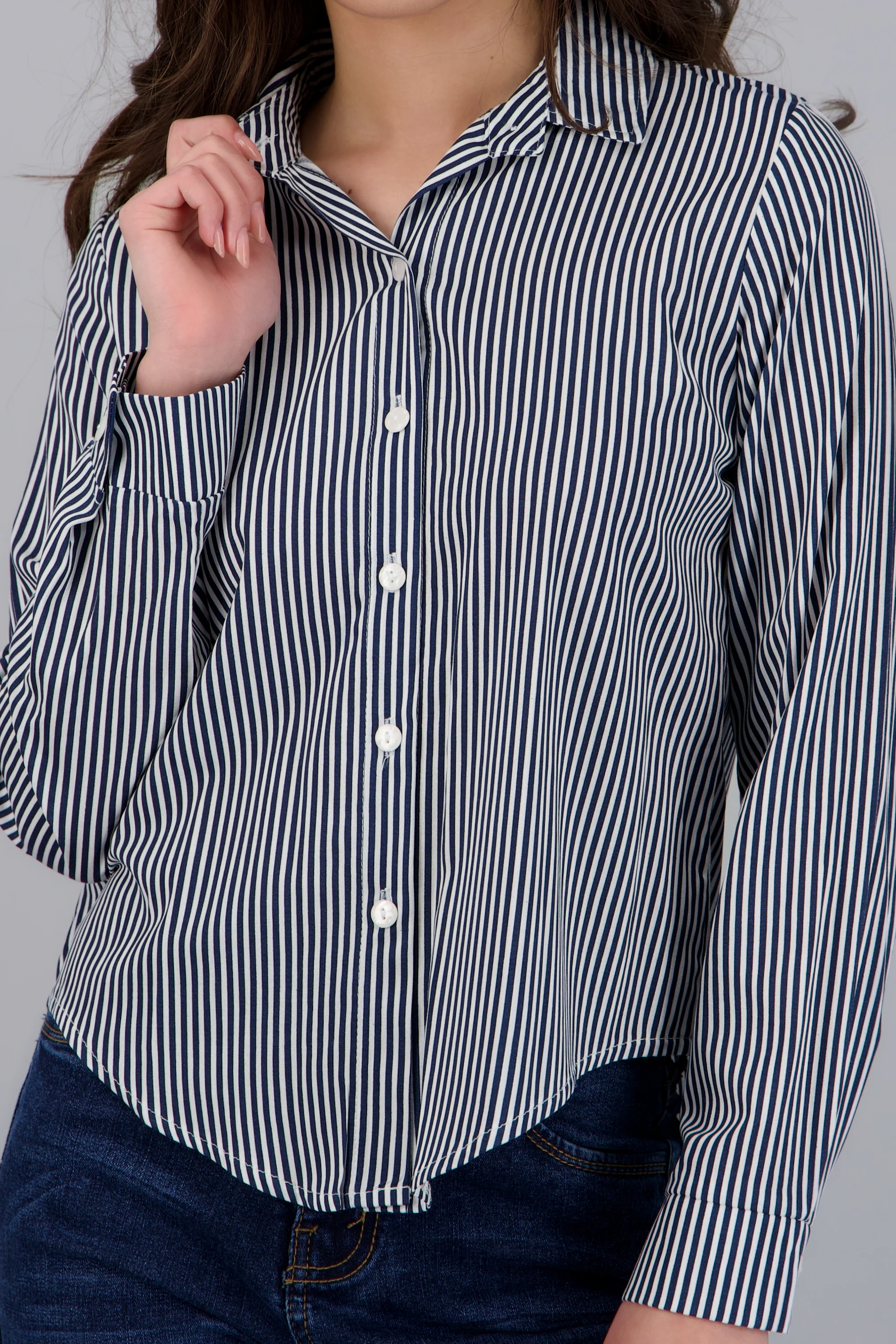 Camisa amplia rayas - Image 5