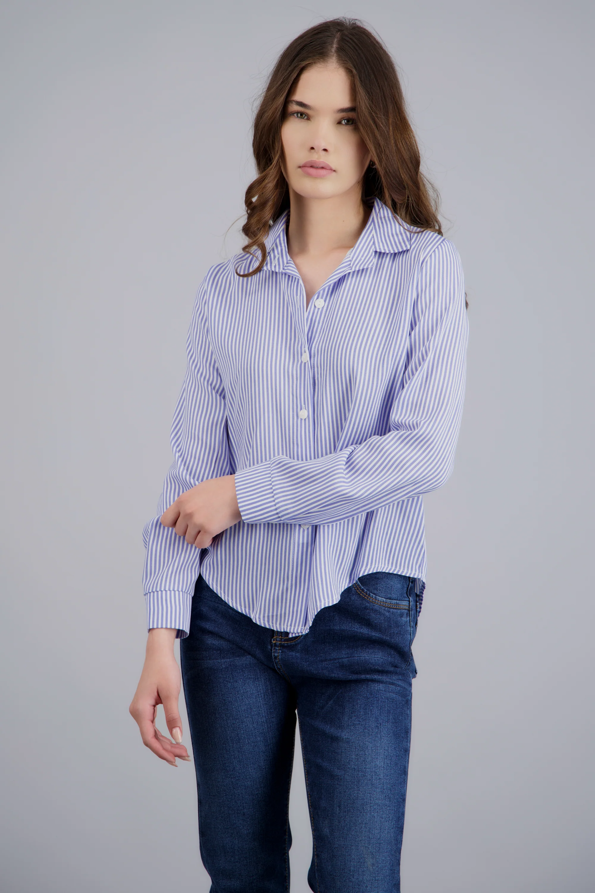 Camisa amplia rayas - Image 3
