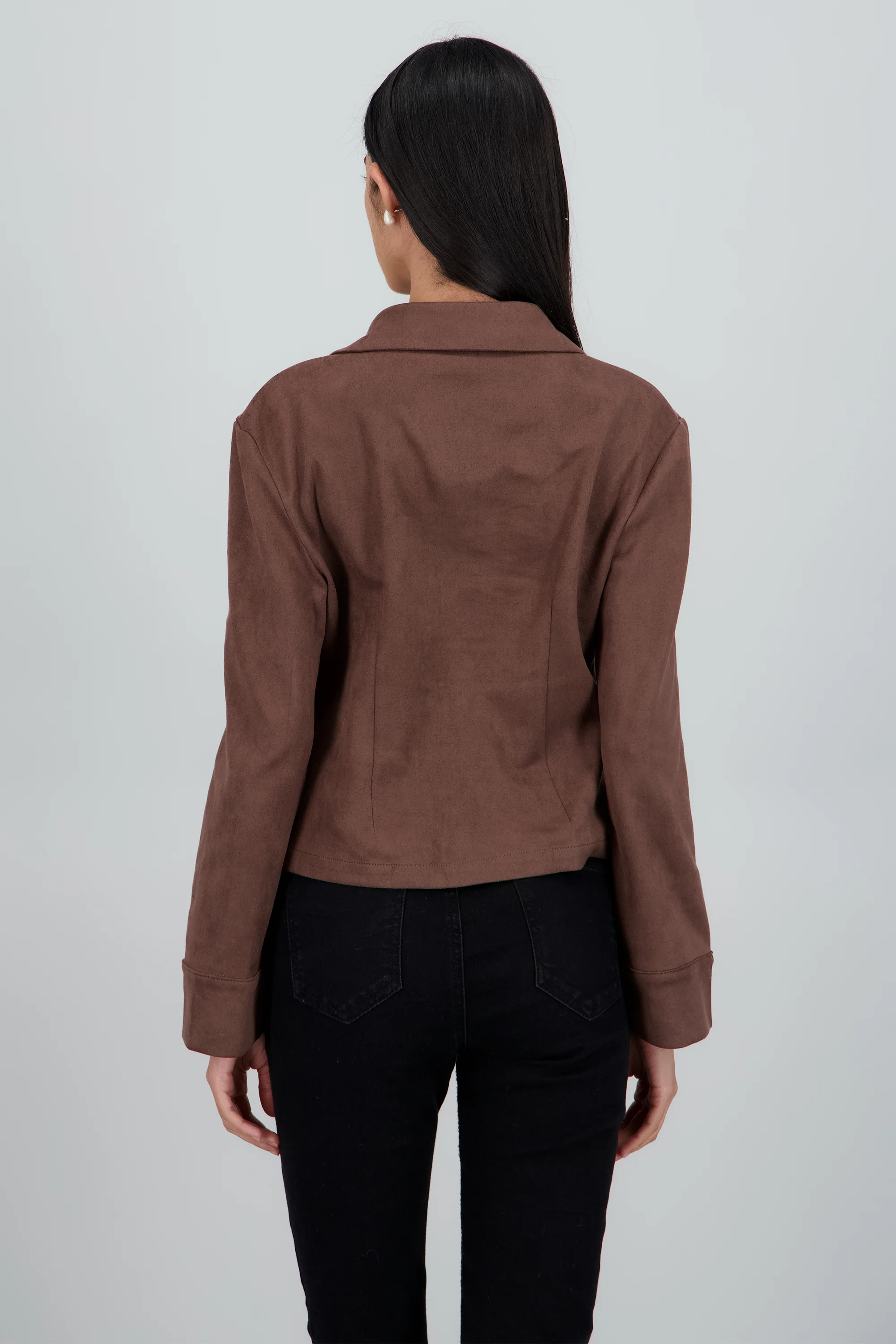 Blusa suede detalle moños - Image 4
