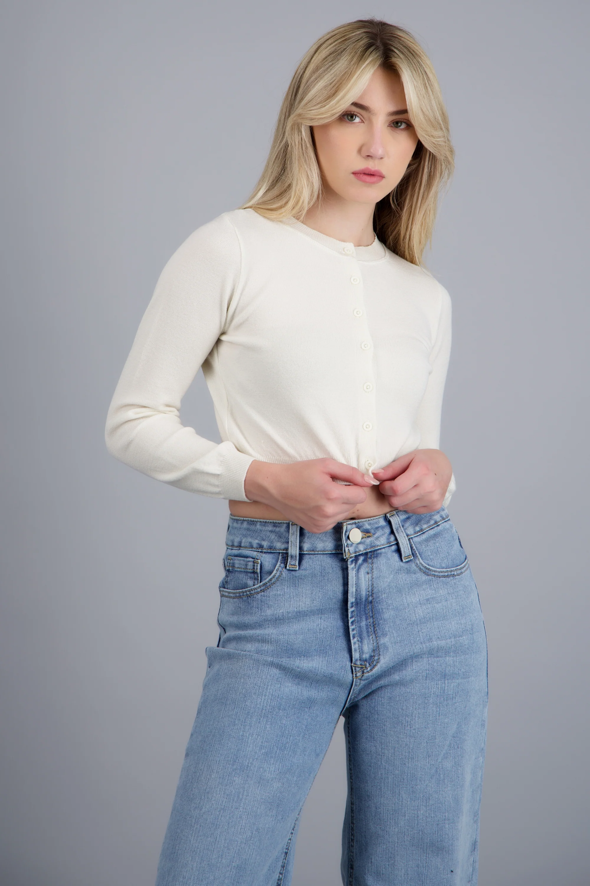 Cardigan básico ligero