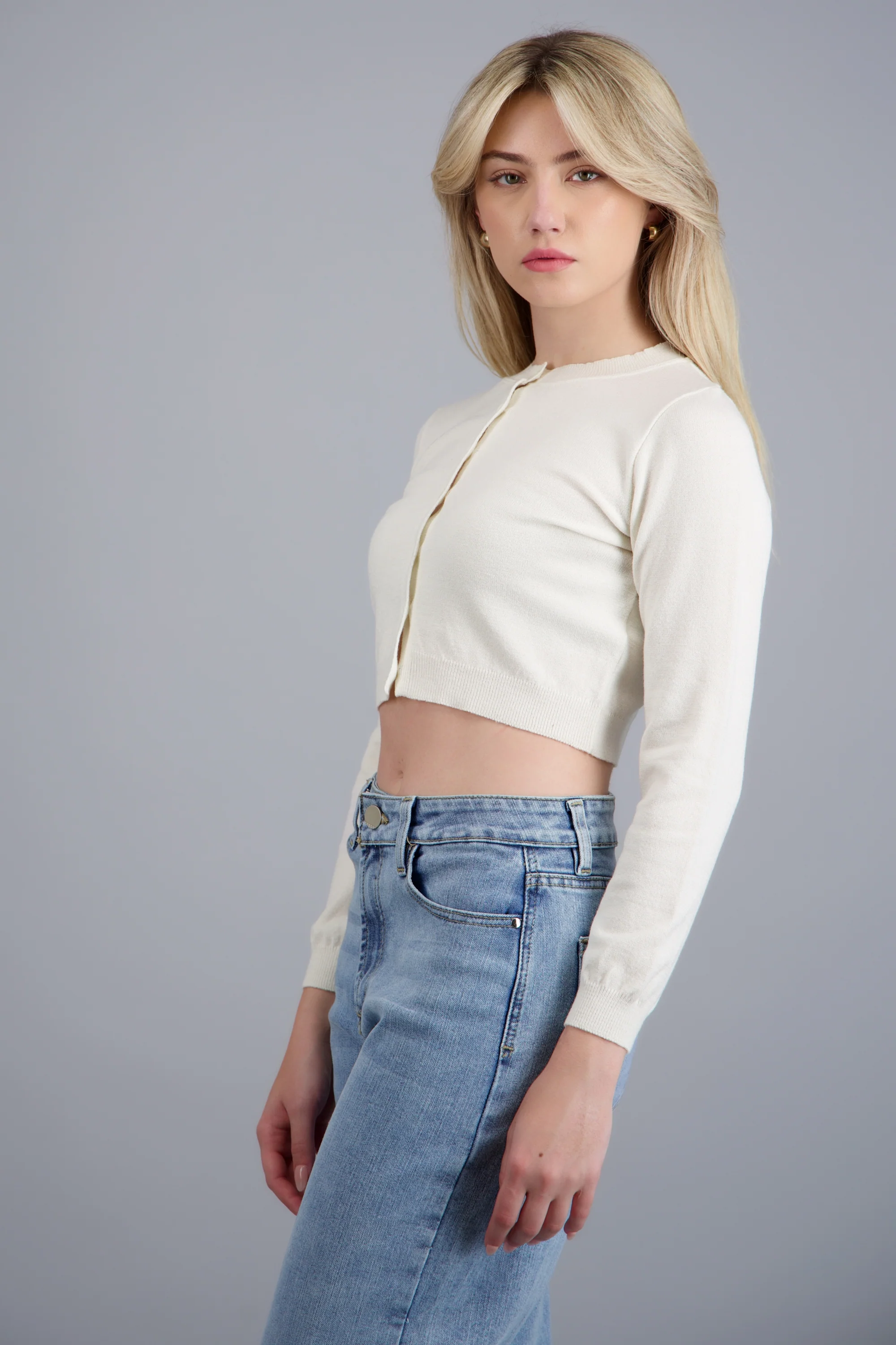 Cardigan básico ligero - Image 3