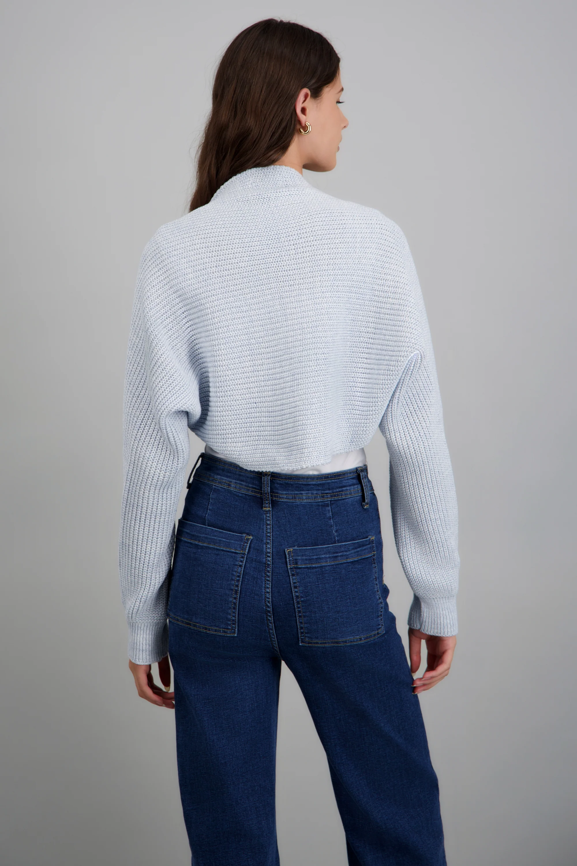 Cardigan bolero en tejido - Image 2