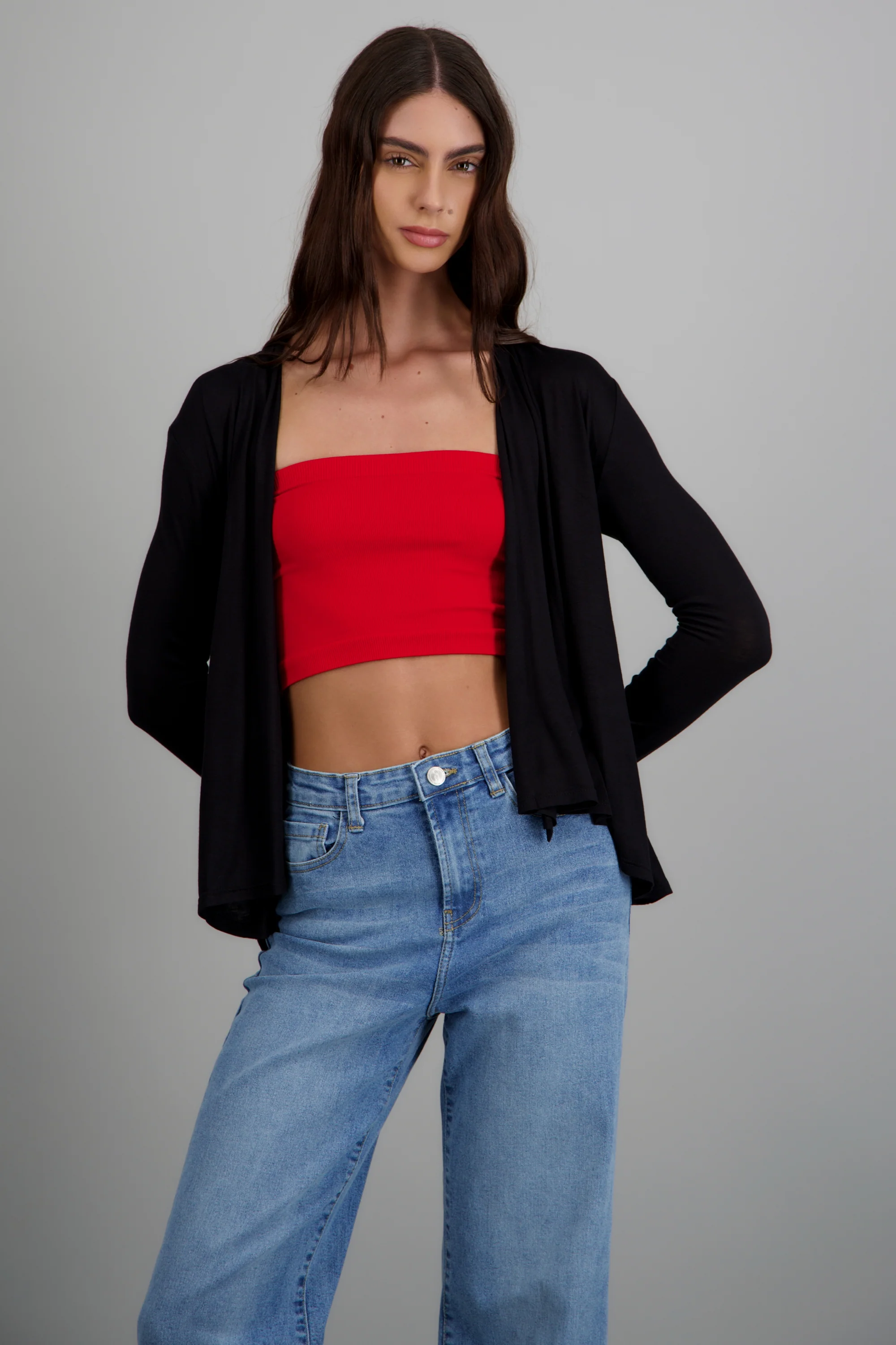 CARDIGAN SOLIDO M/L