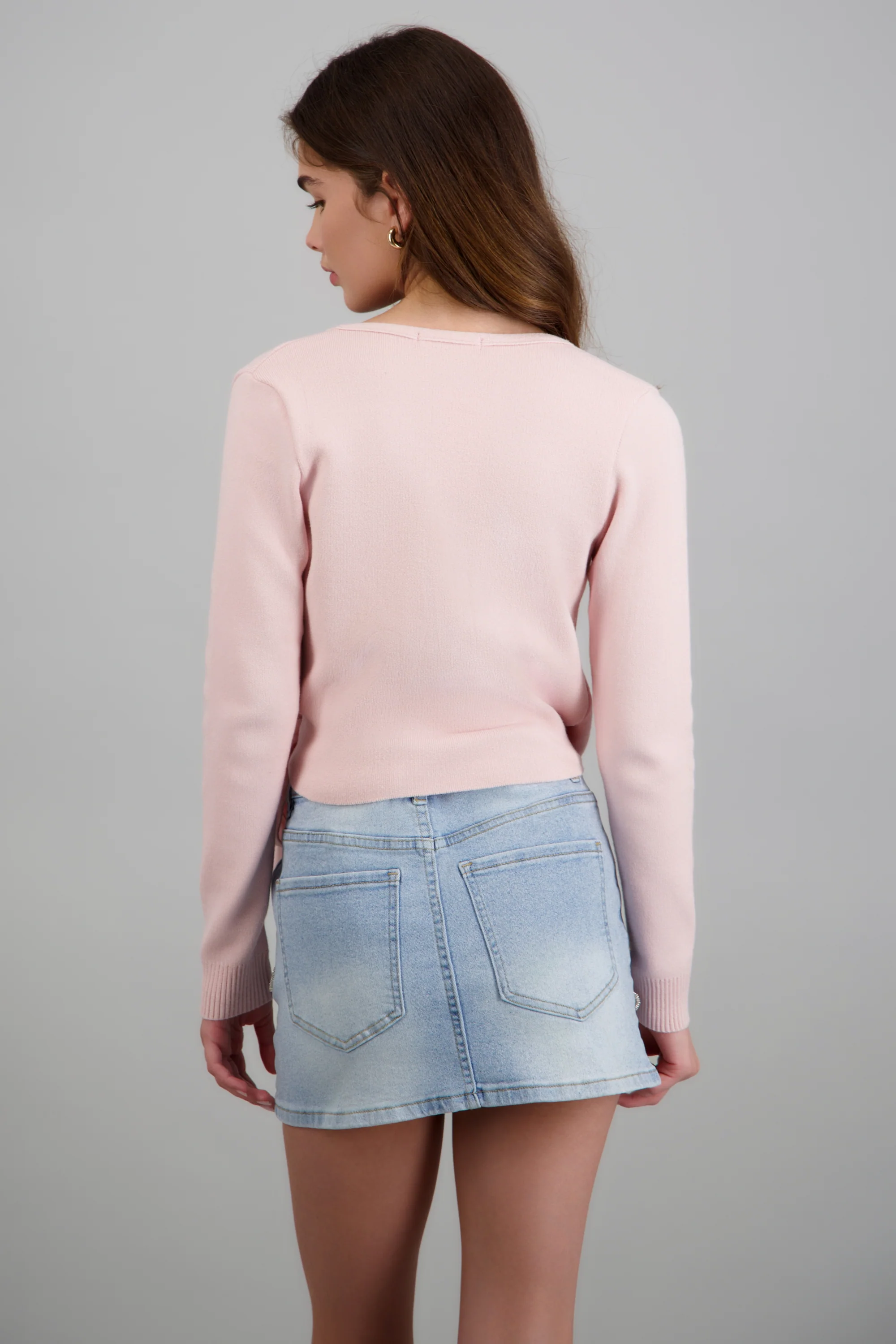 Cardigan cruzado tipo ballerina - Image 2