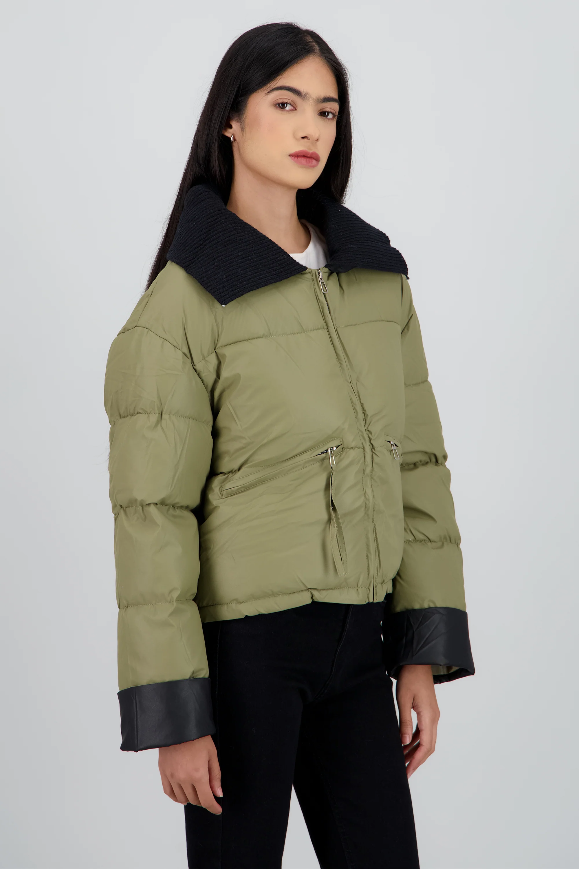 Chamarra aviador puffer - Image 3