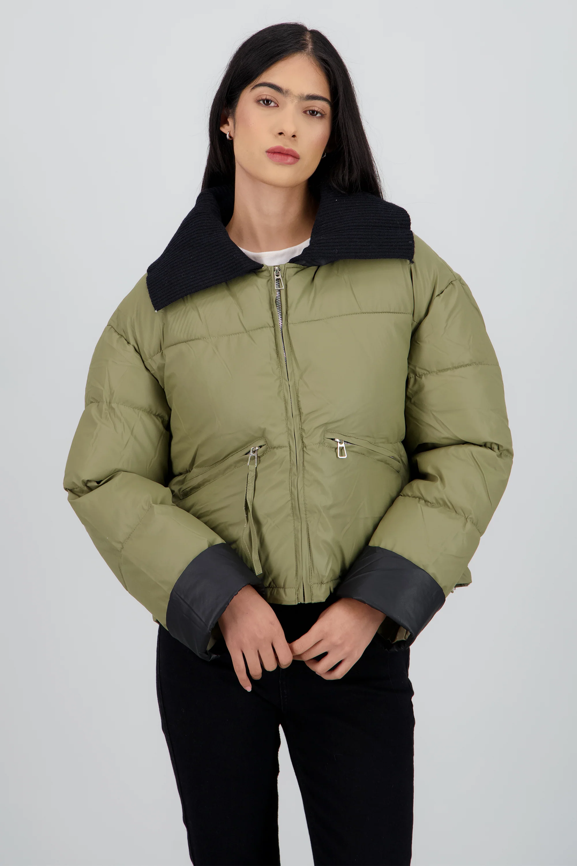 Chamarra aviador puffer - Image 5