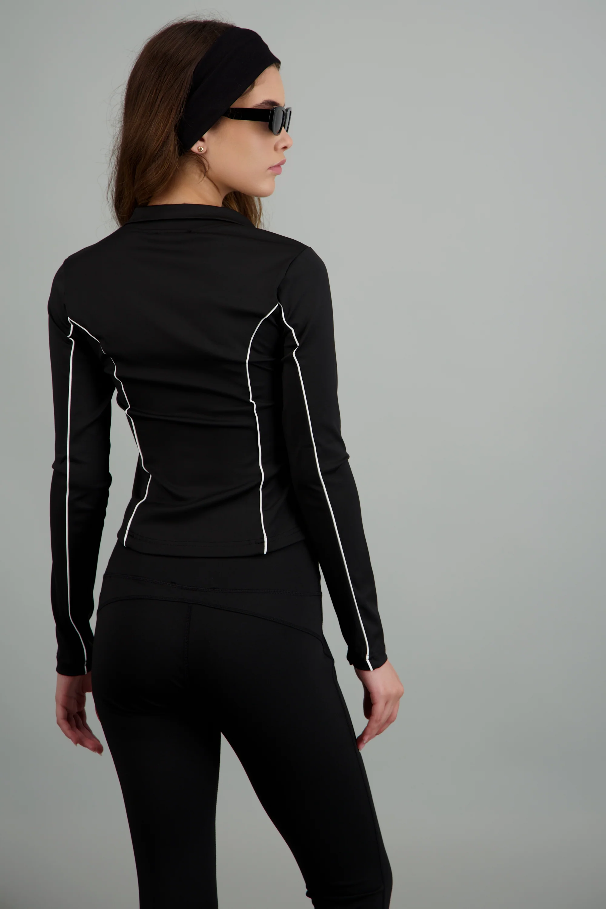 Chamarra deportiva con contrastes slim fit - Image 6