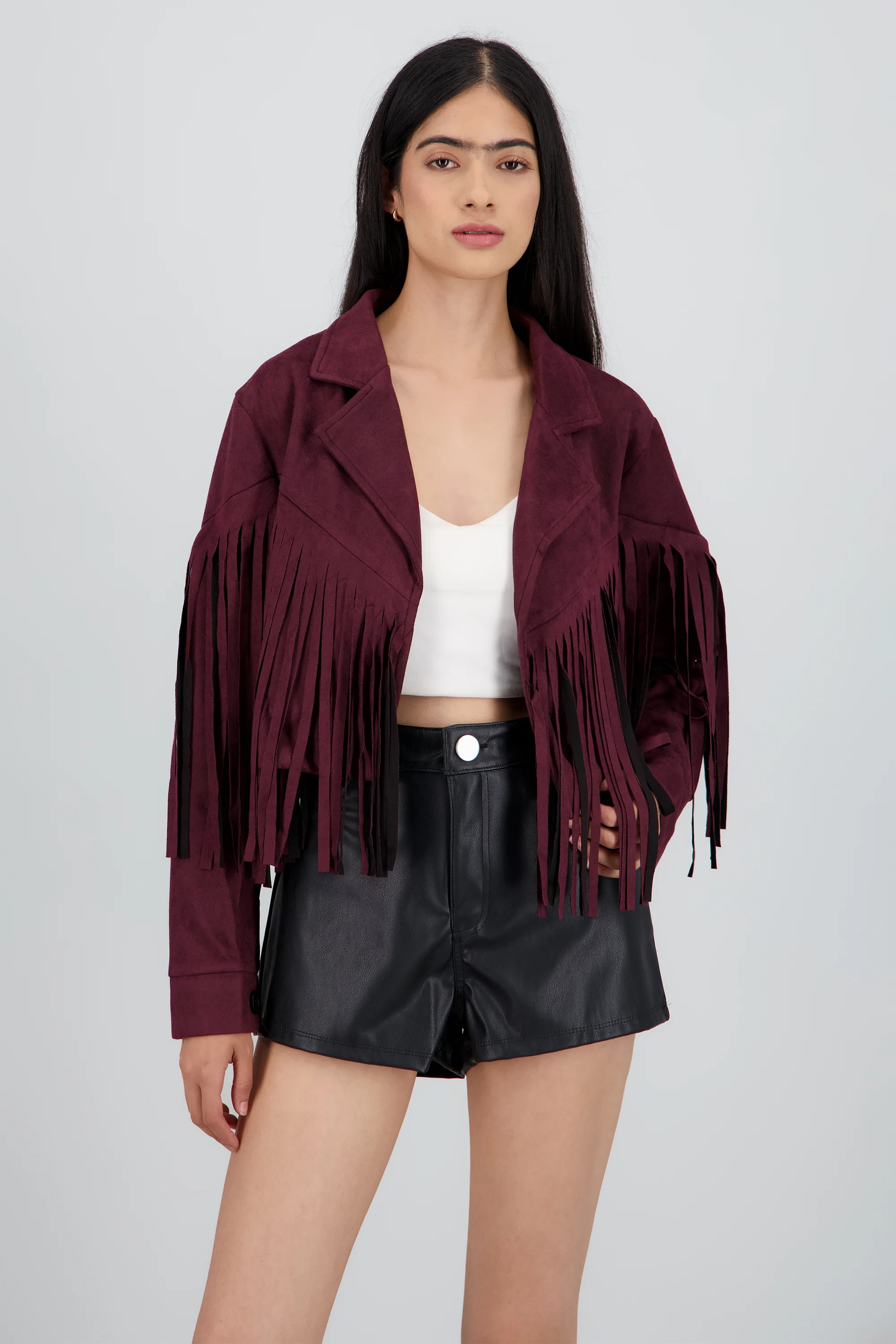 CHAMARRA SUEDE DET FLECOS