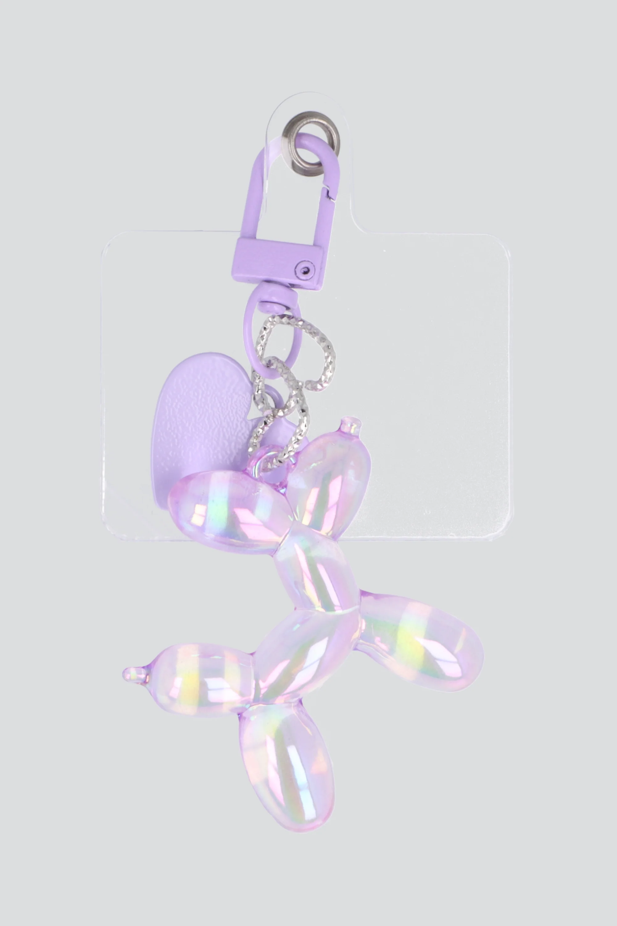 Charm cel perro globo corazon