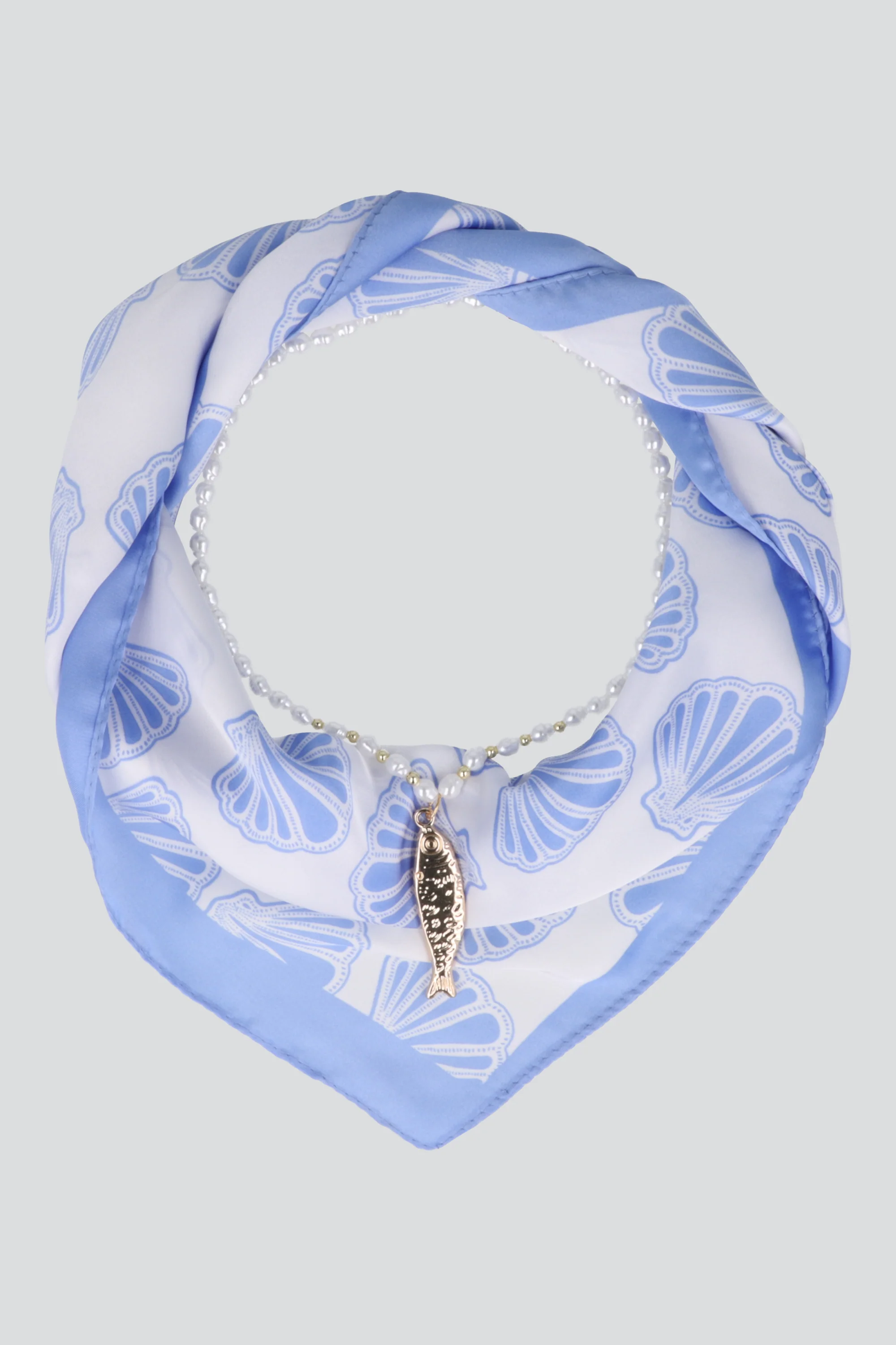COLLAR CON PAÑUELO PECES - Image 2