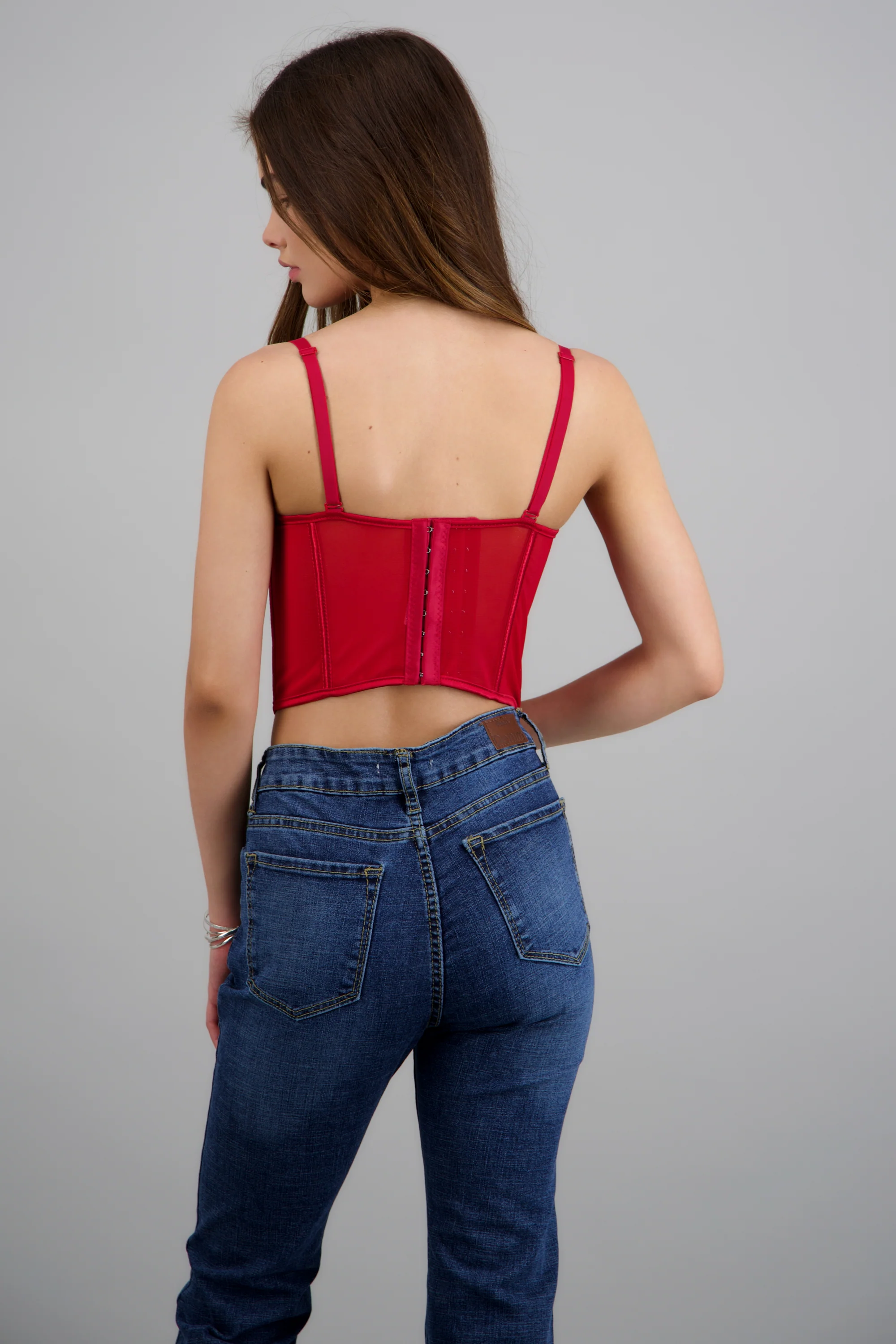 Corset varillas det plisado copas - Image 4