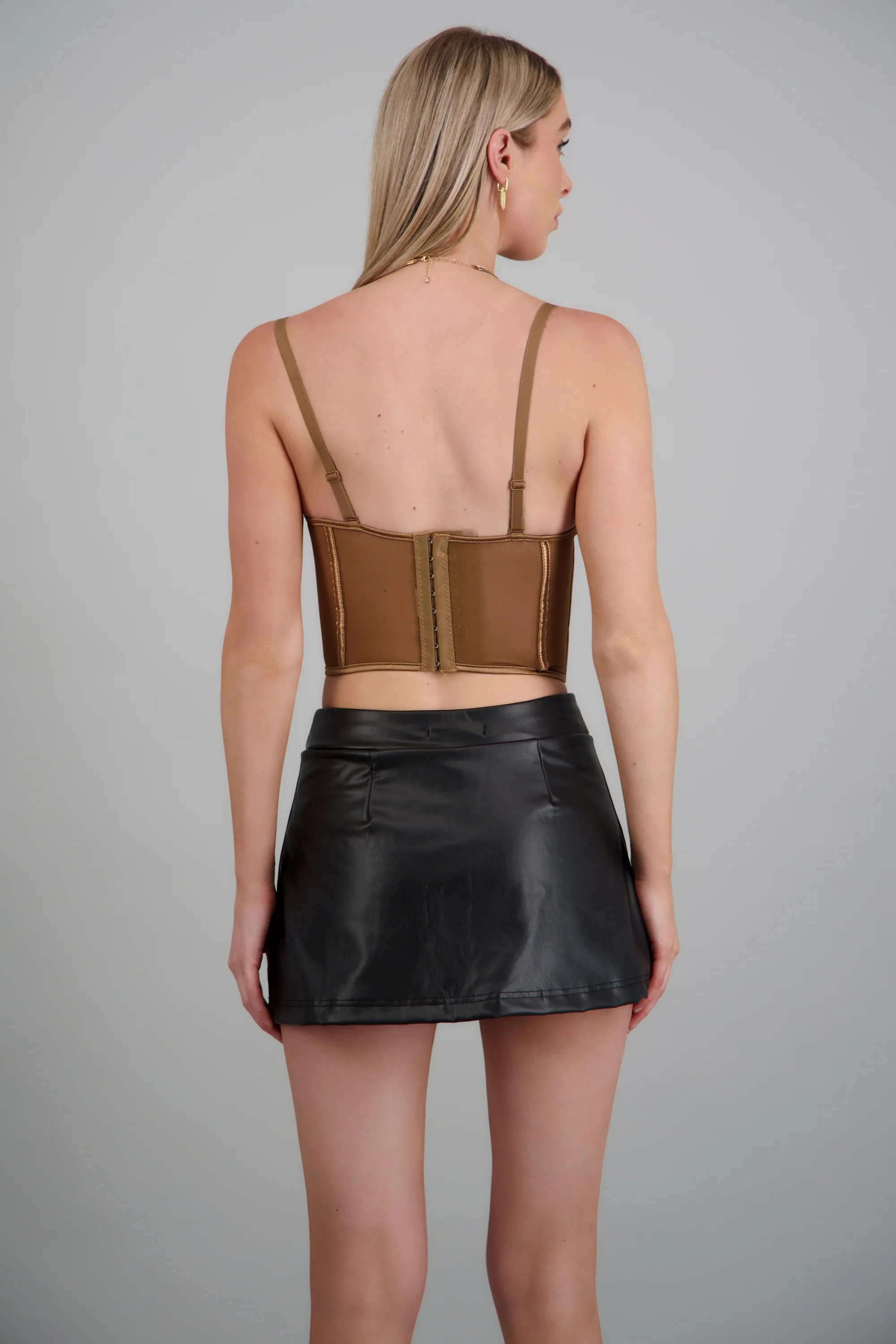 Corset varillas det plisado copas - Image 4