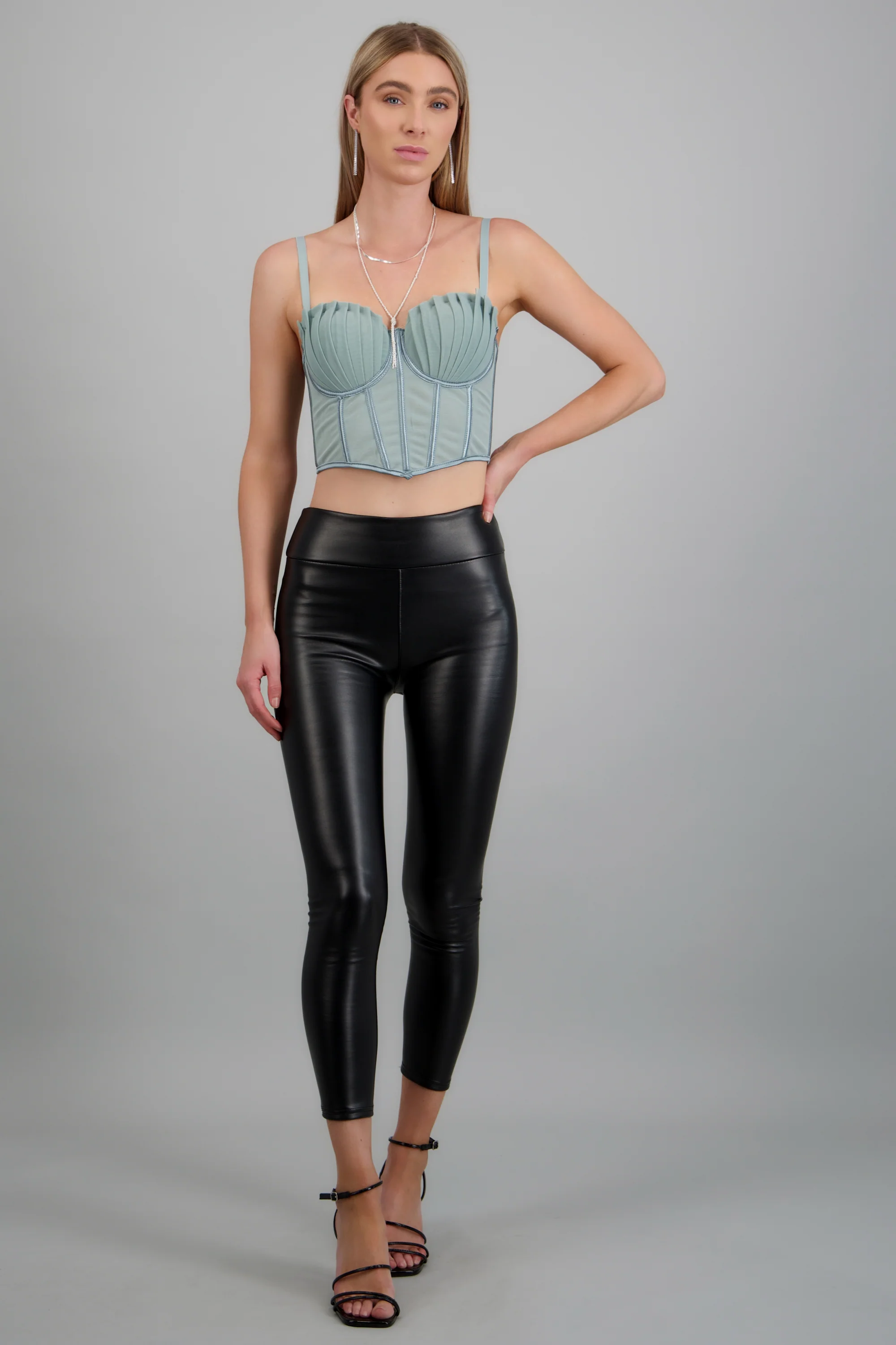 Corset varillas det plisado copas - Image 2