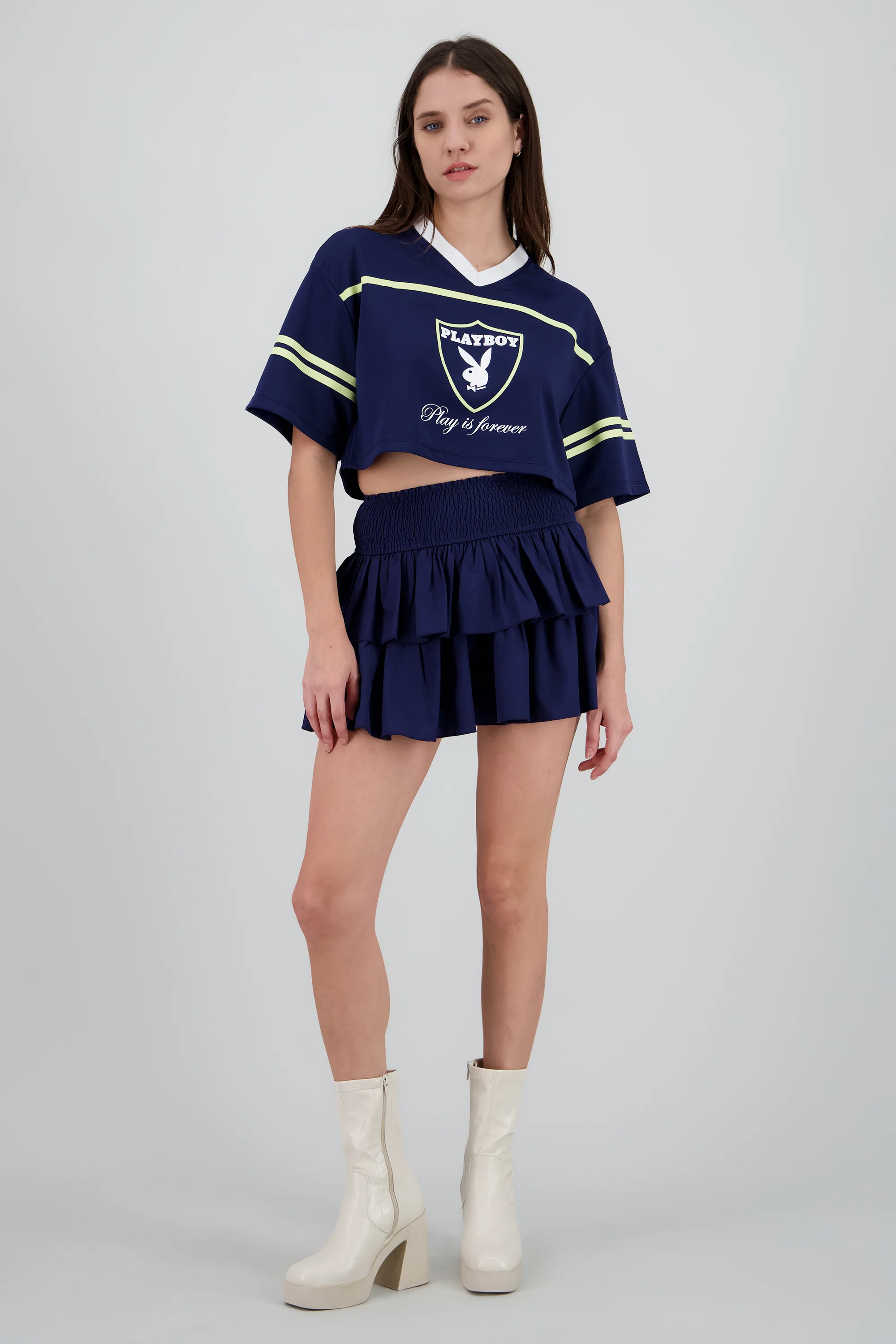 Crop playboy deportiva
