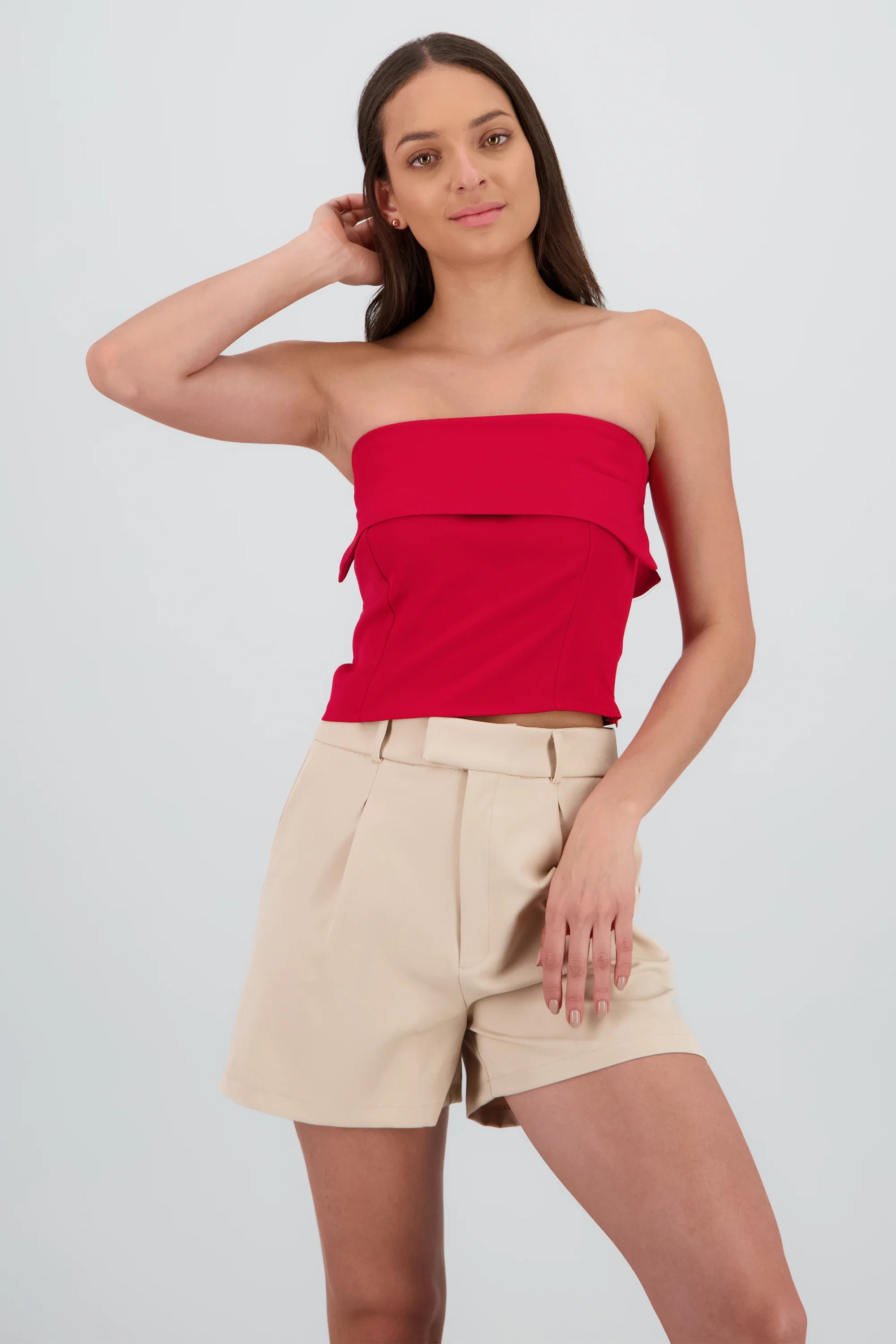 Crop top con dobles - Image 2