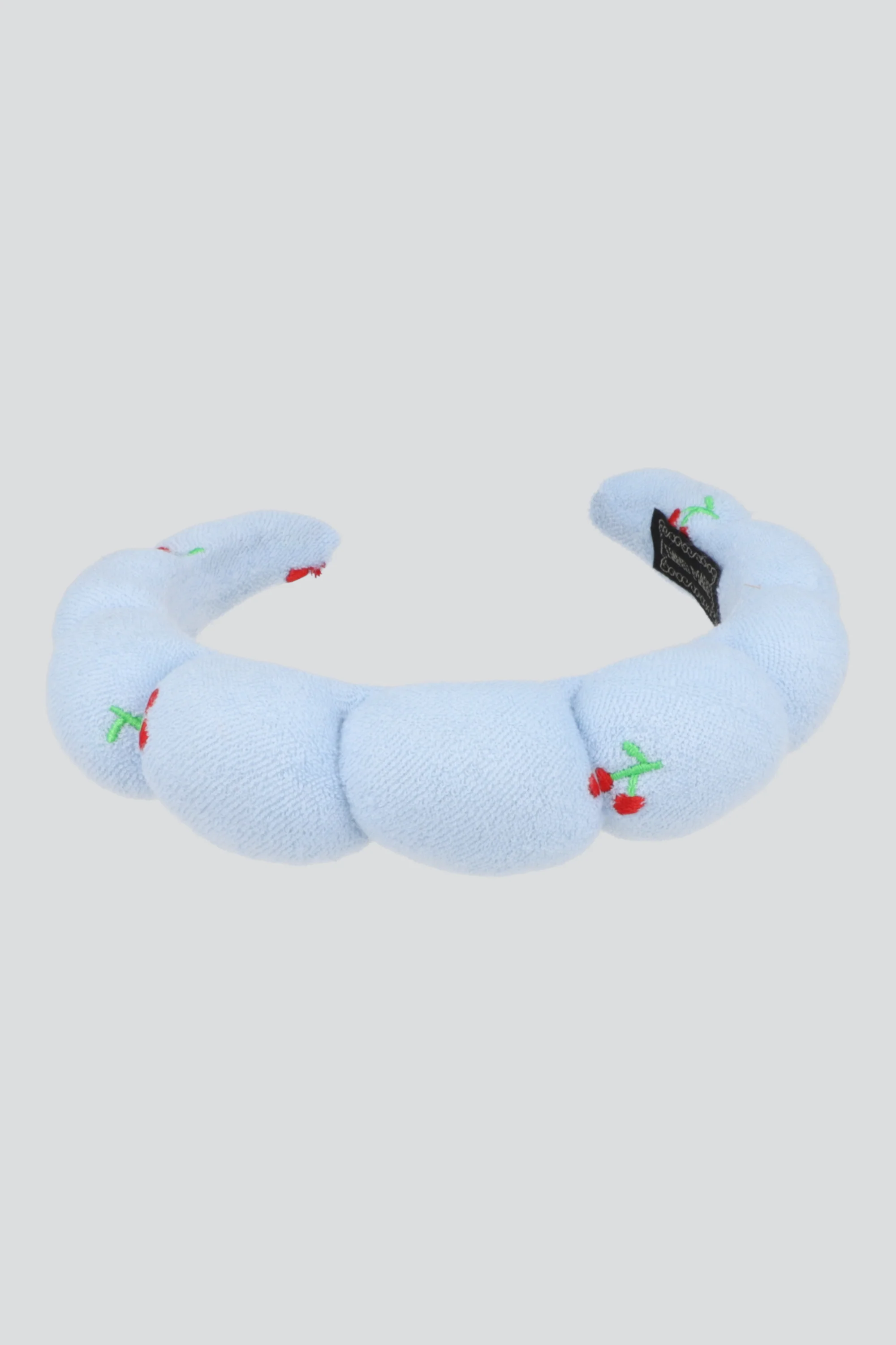 Diadema spa cerezas bordadas toalla