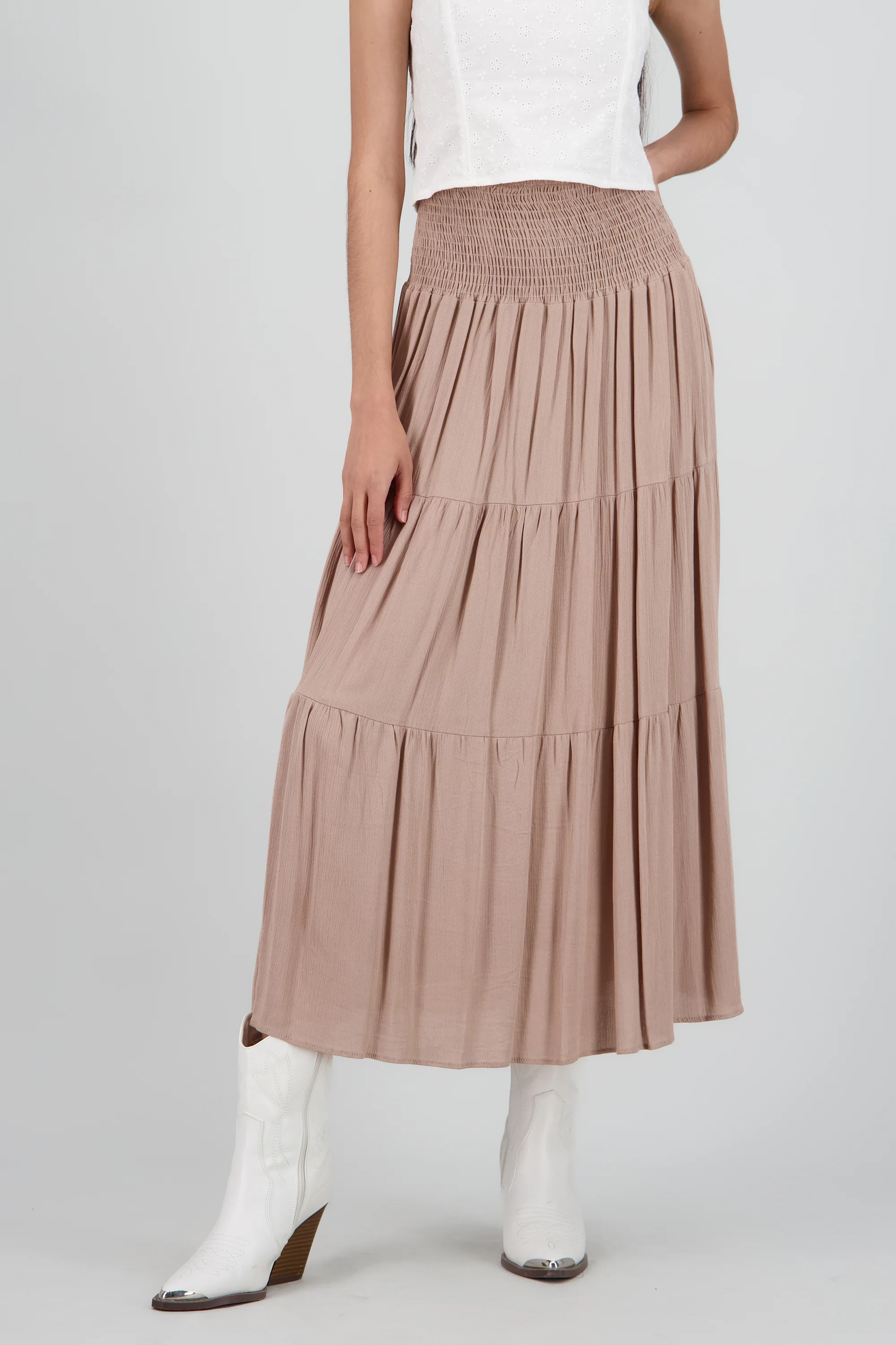 Falda cintura smock - Image 2