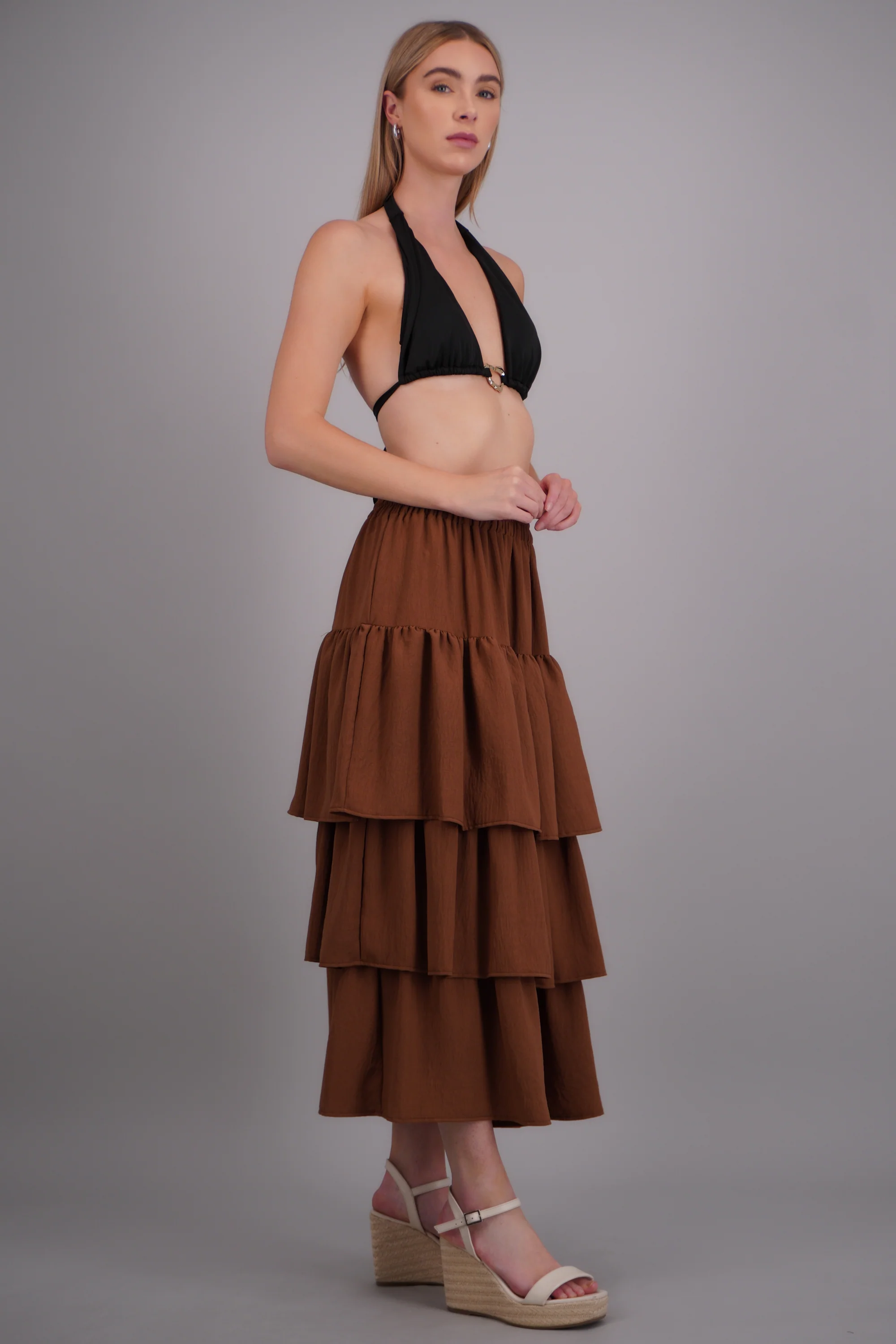 Falda maxi 3 olanes - Image 2