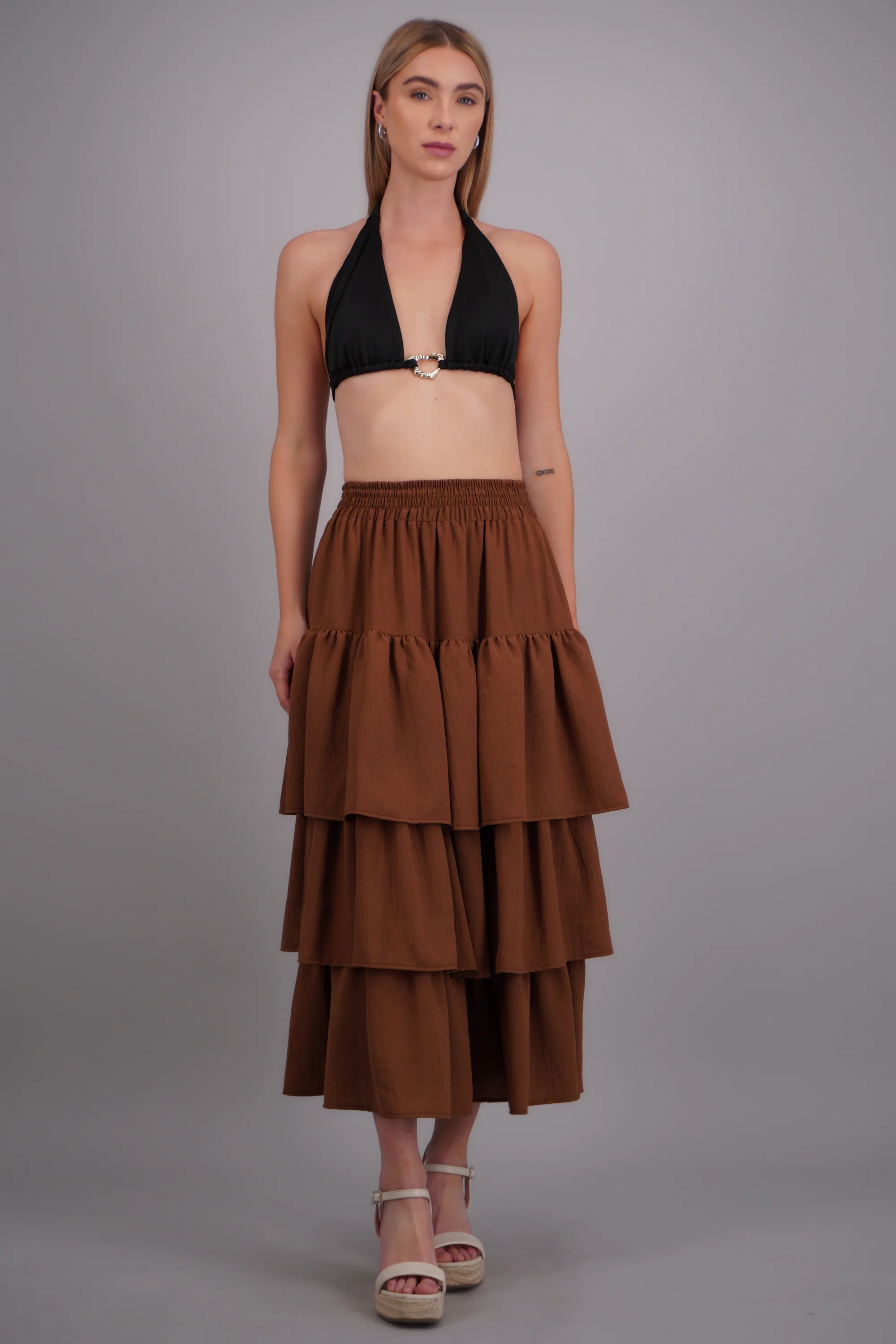 Falda maxi 3 olanes - Image 3