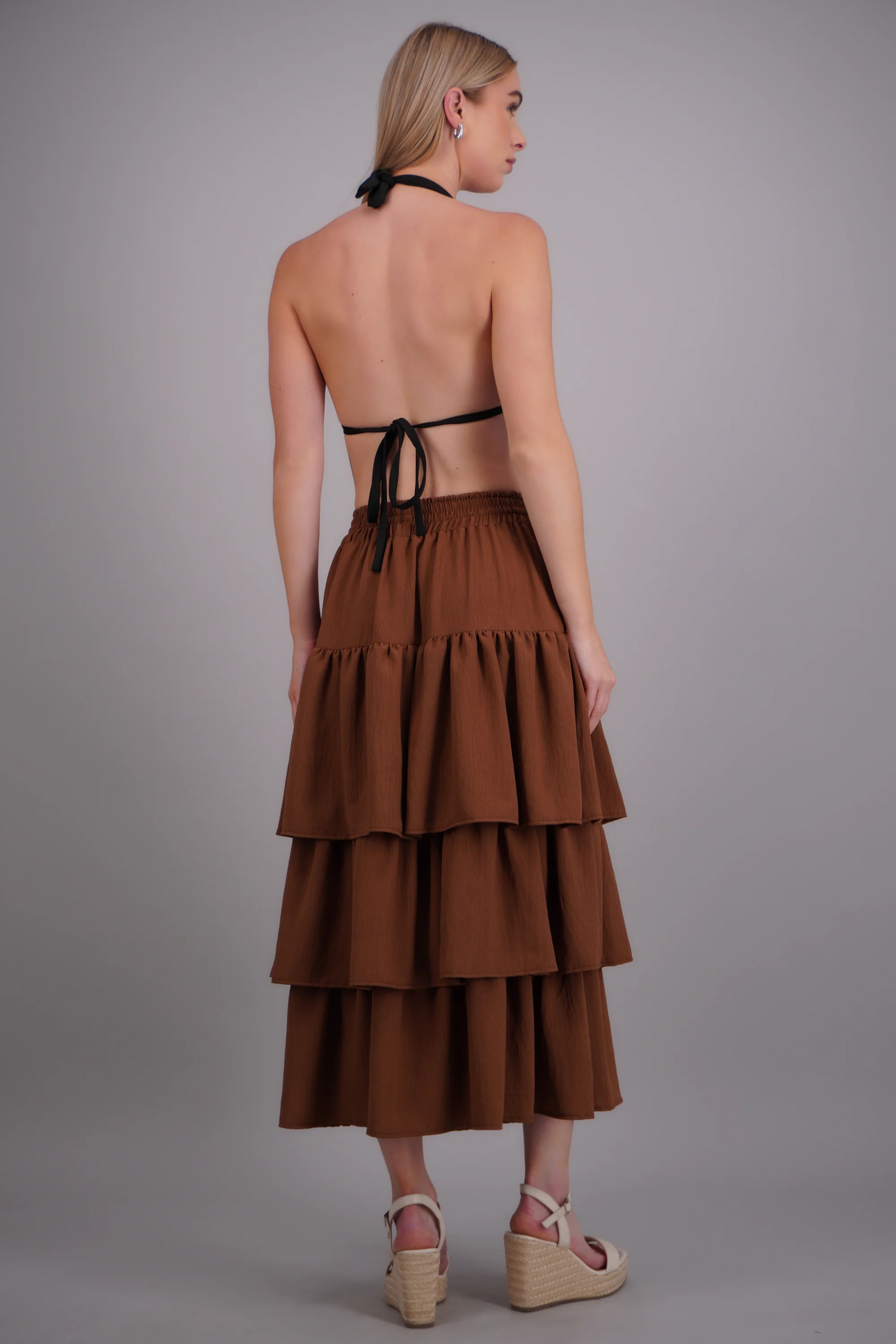 Falda maxi 3 olanes - Image 4