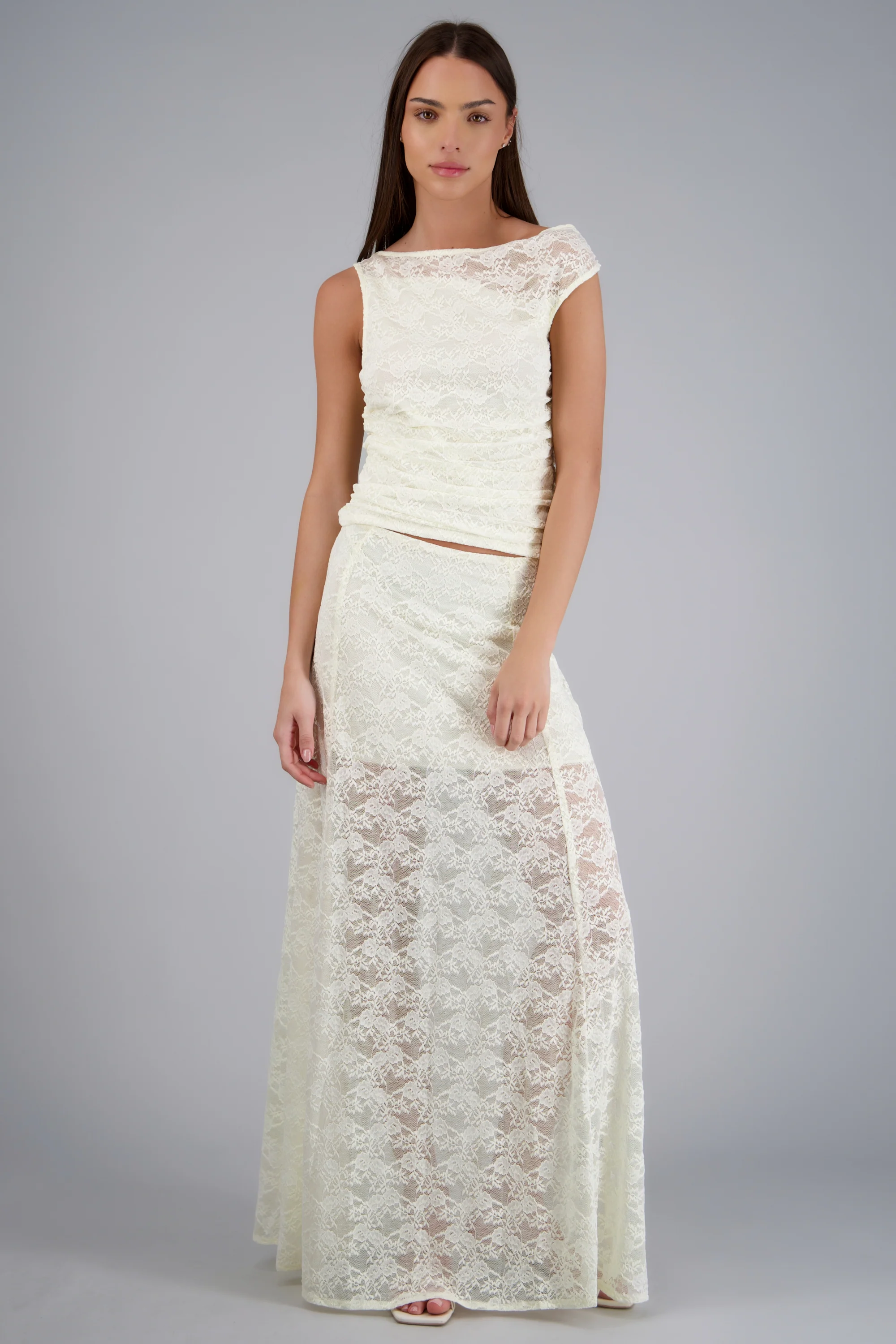 Falda maxi de encaje - Image 3