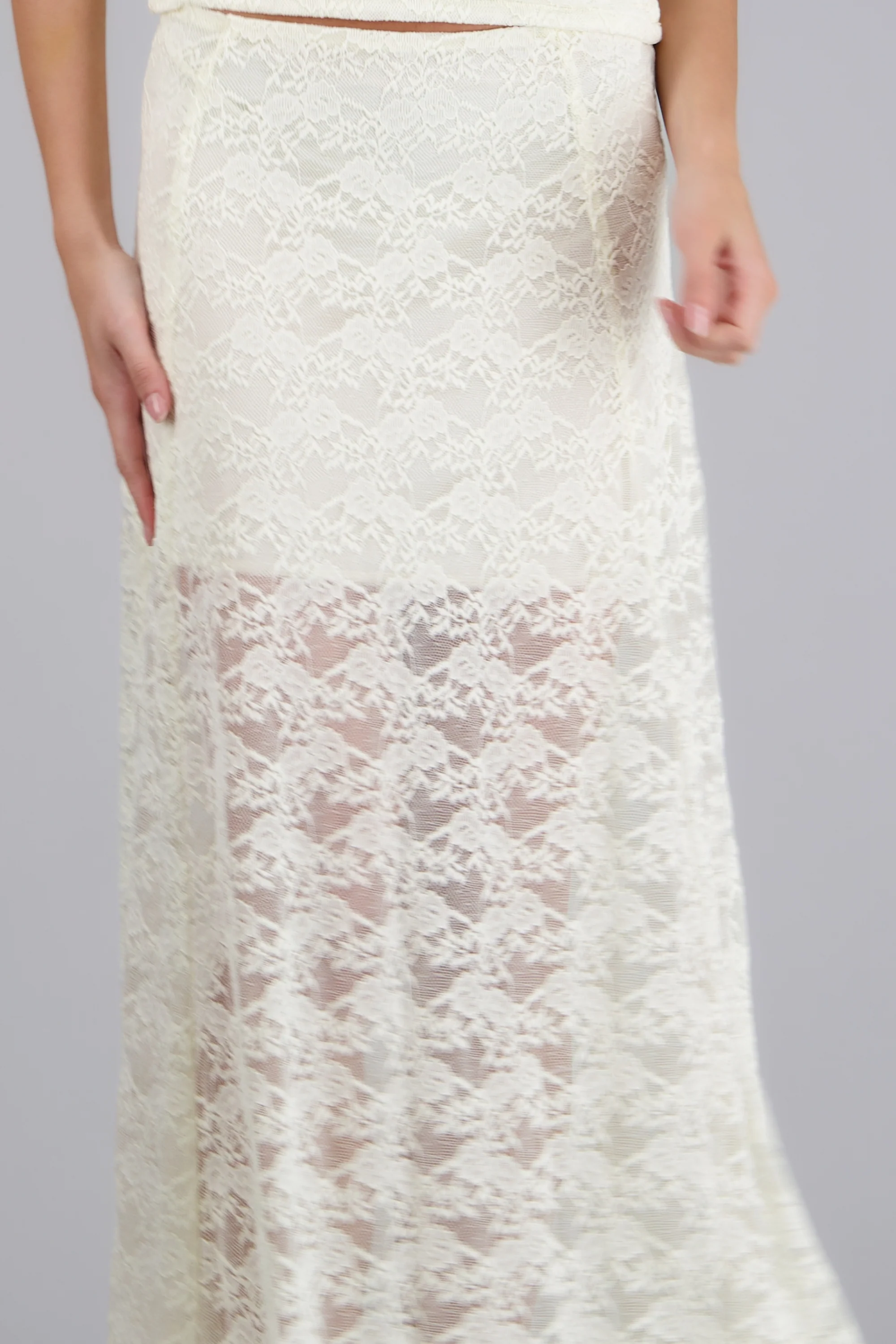Falda maxi de encaje - Image 5