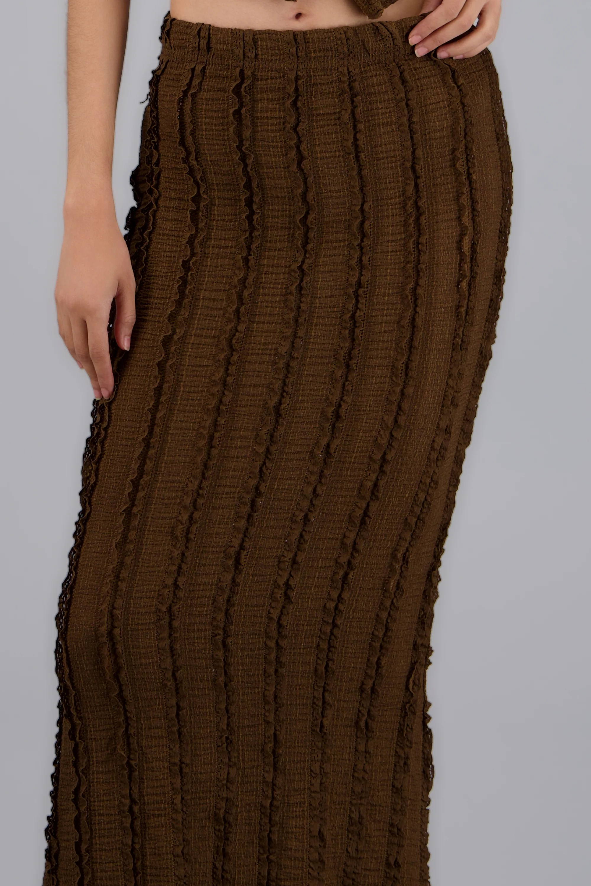 FALDA MAXI DET TEXTURA - Image 5