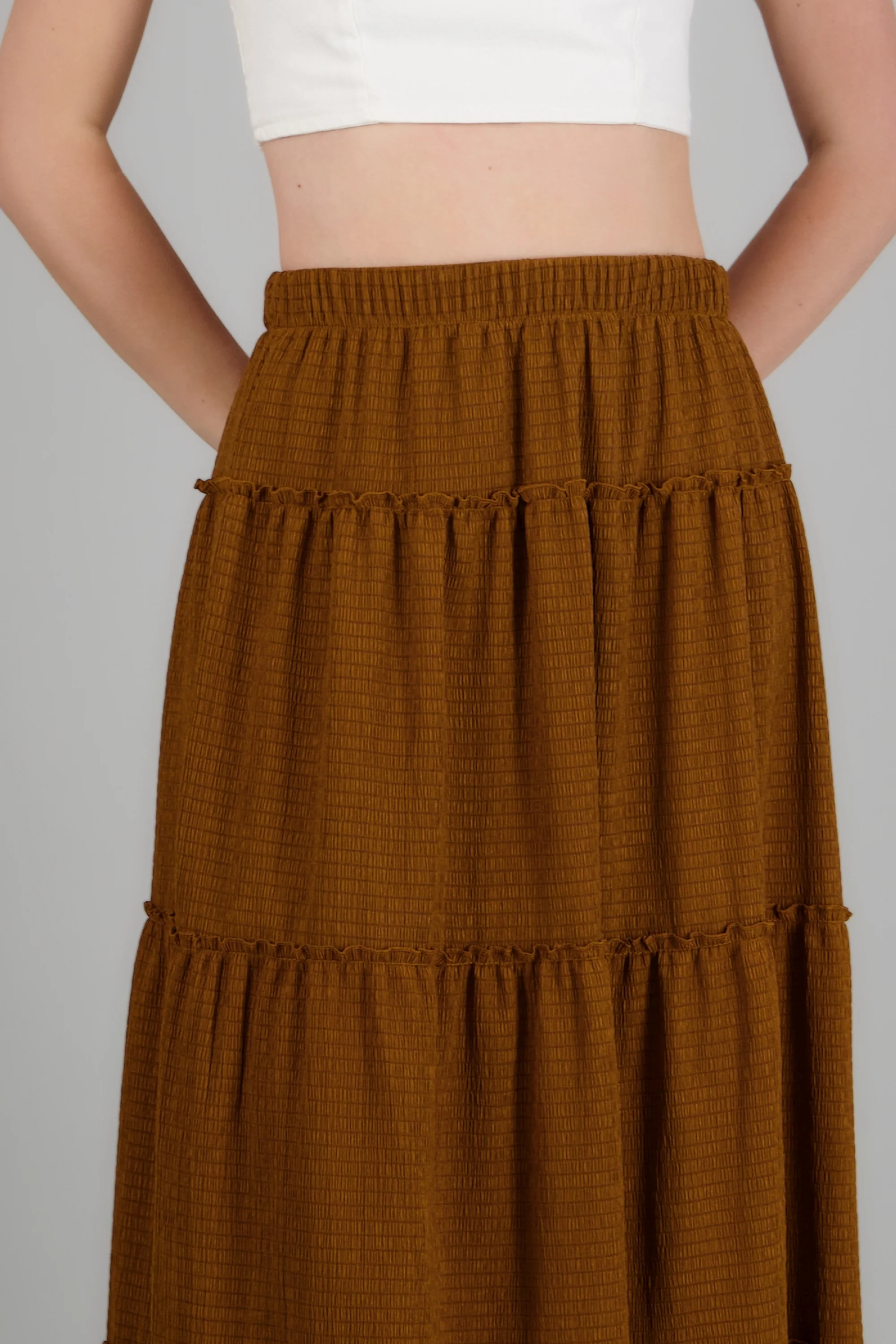 Falda maxi detalle olanes - Image 5