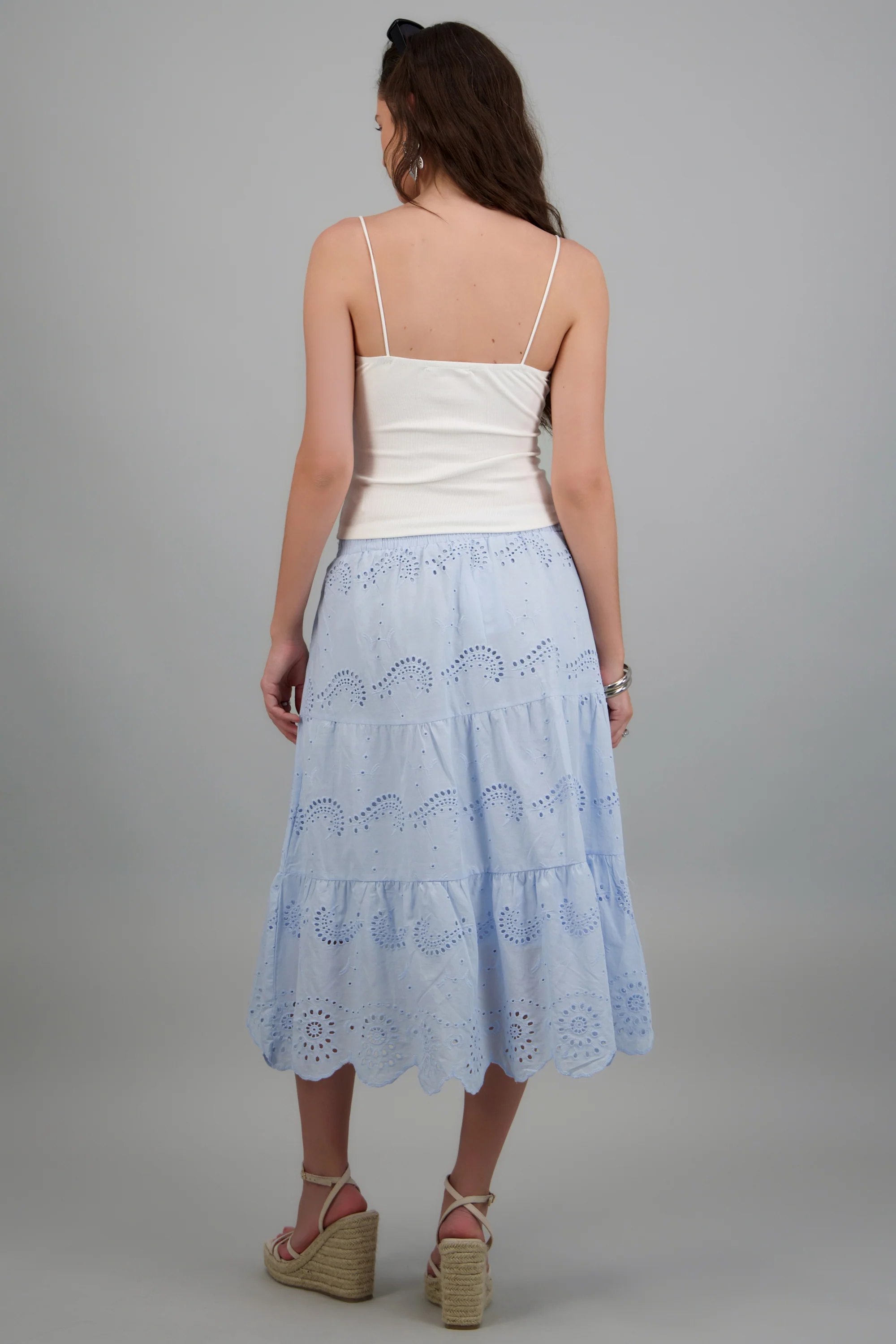 Falda maxi eyelet - Image 4