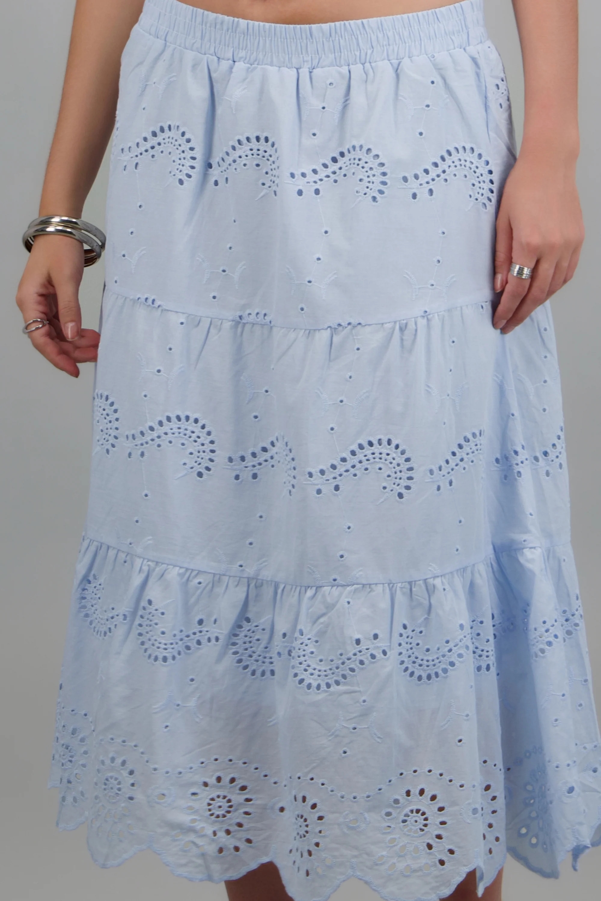 Falda maxi eyelet - Image 5