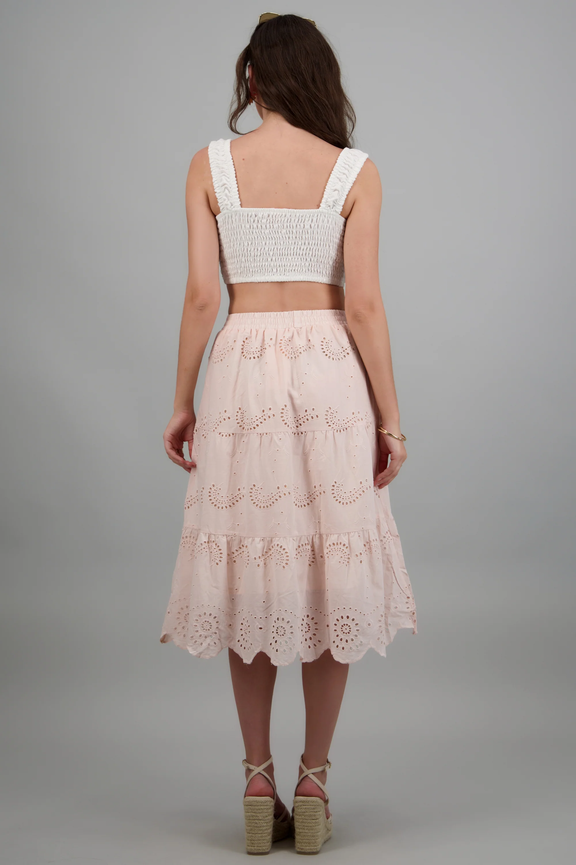 Falda maxi eyelet - Image 4