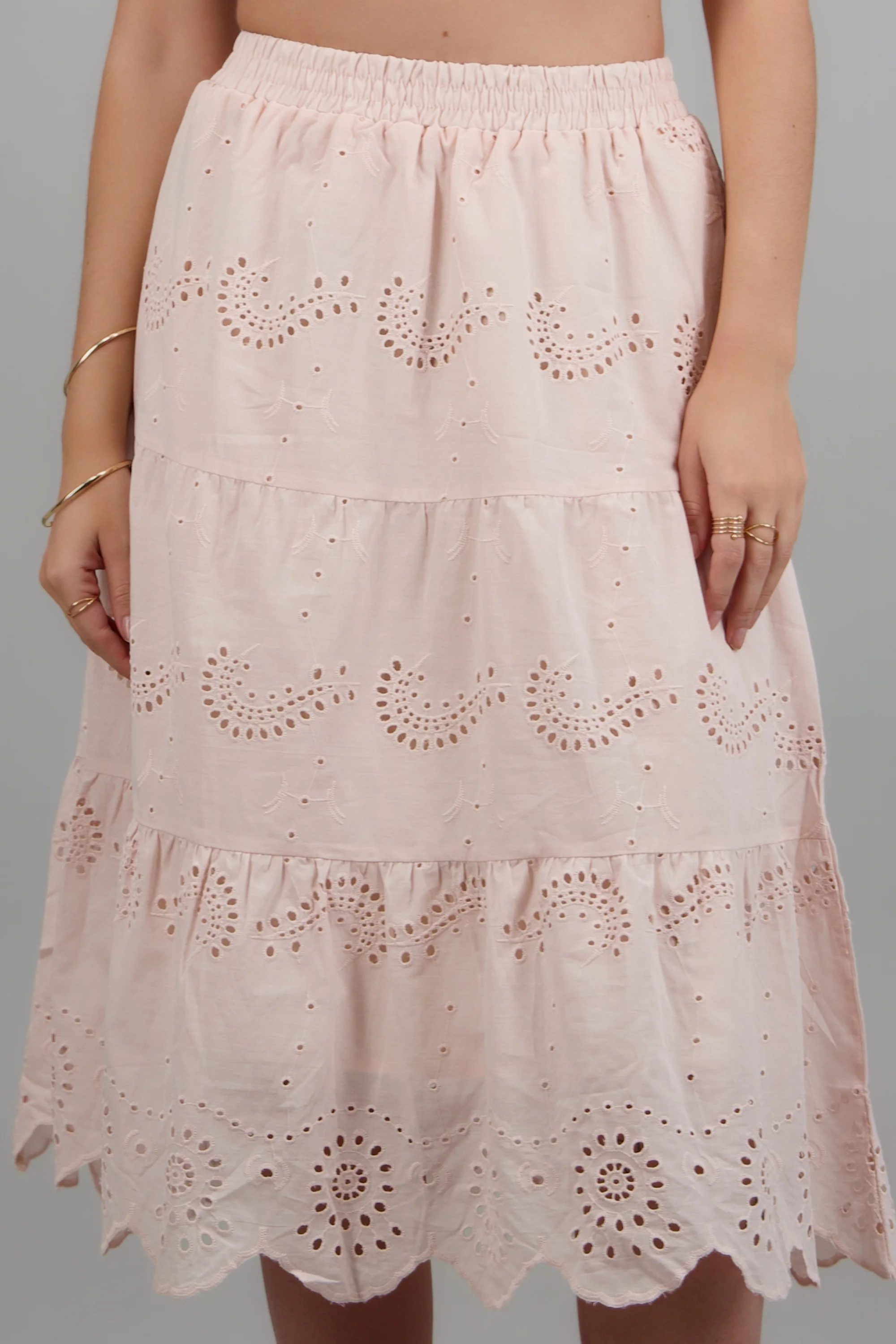 Falda maxi eyelet - Image 5