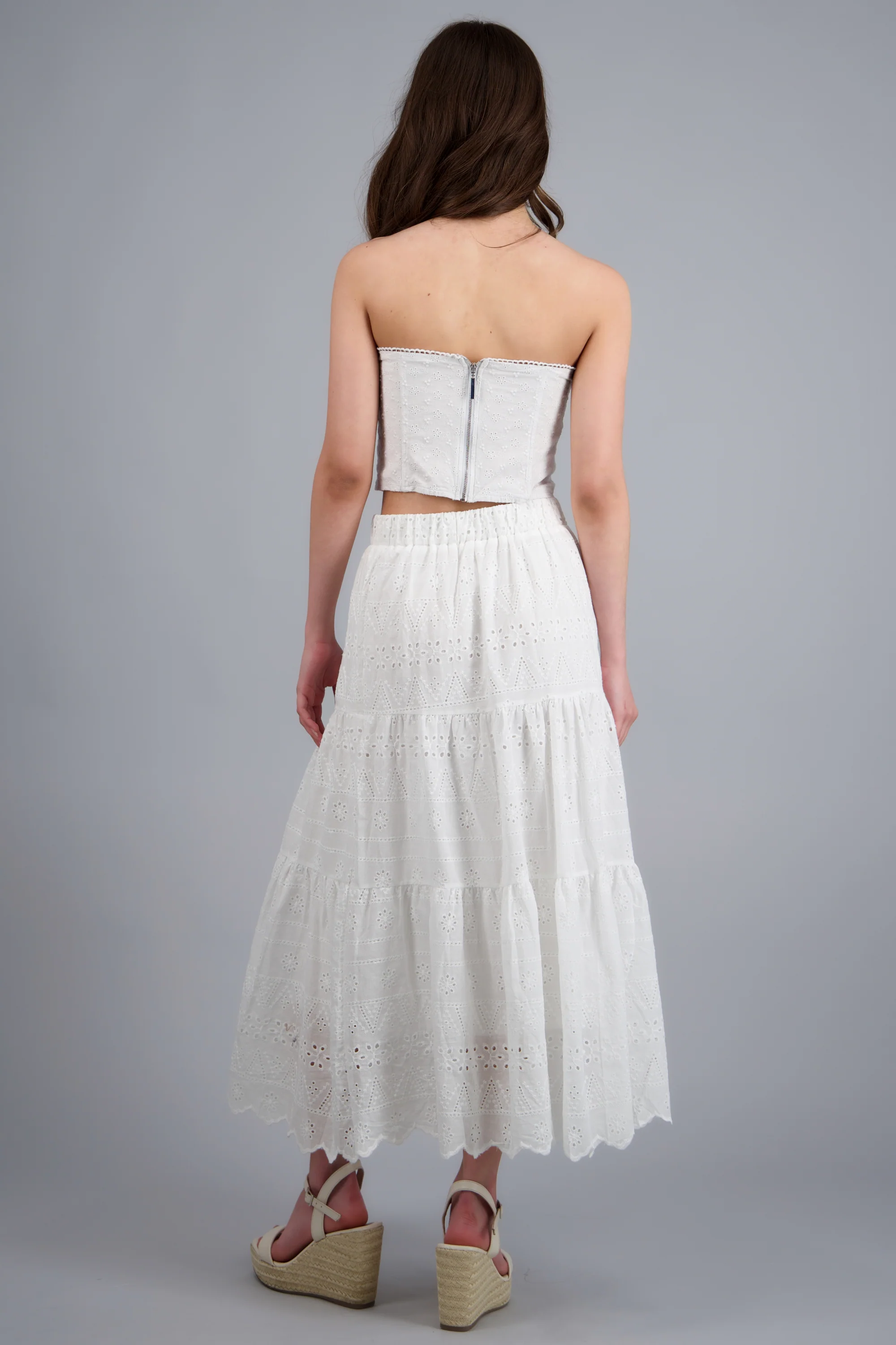Falda maxi olanes det eyelet - Image 4