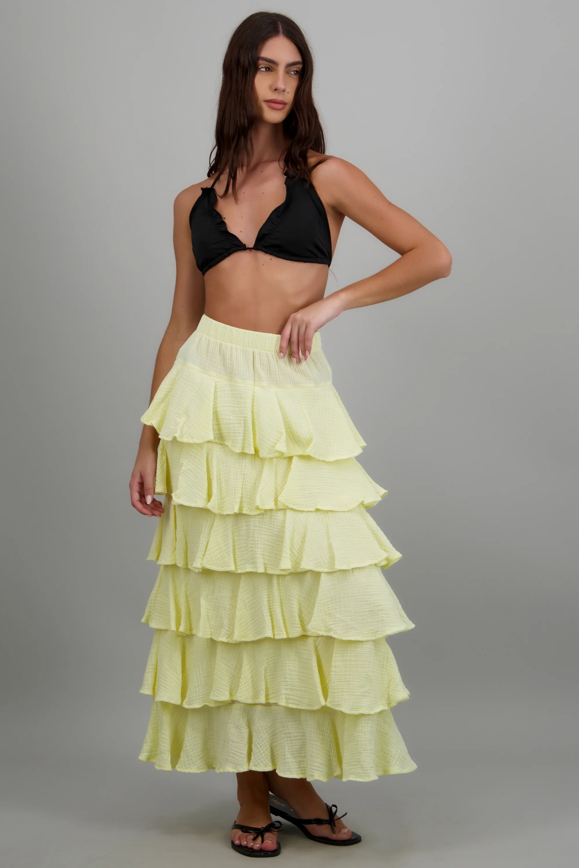 Falda maxi olanes ligera - Image 4