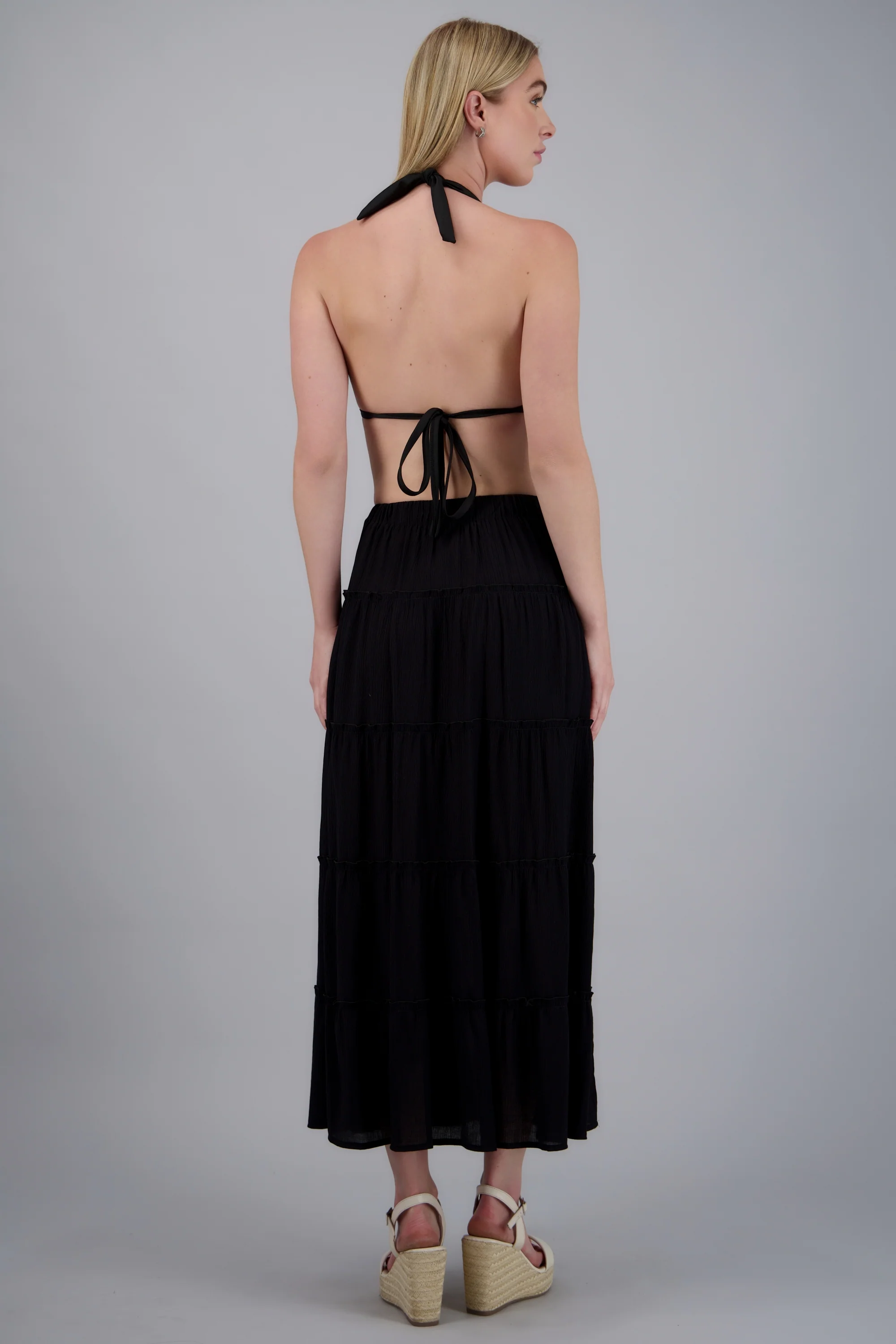 Falda midi cortes ligera - Image 4
