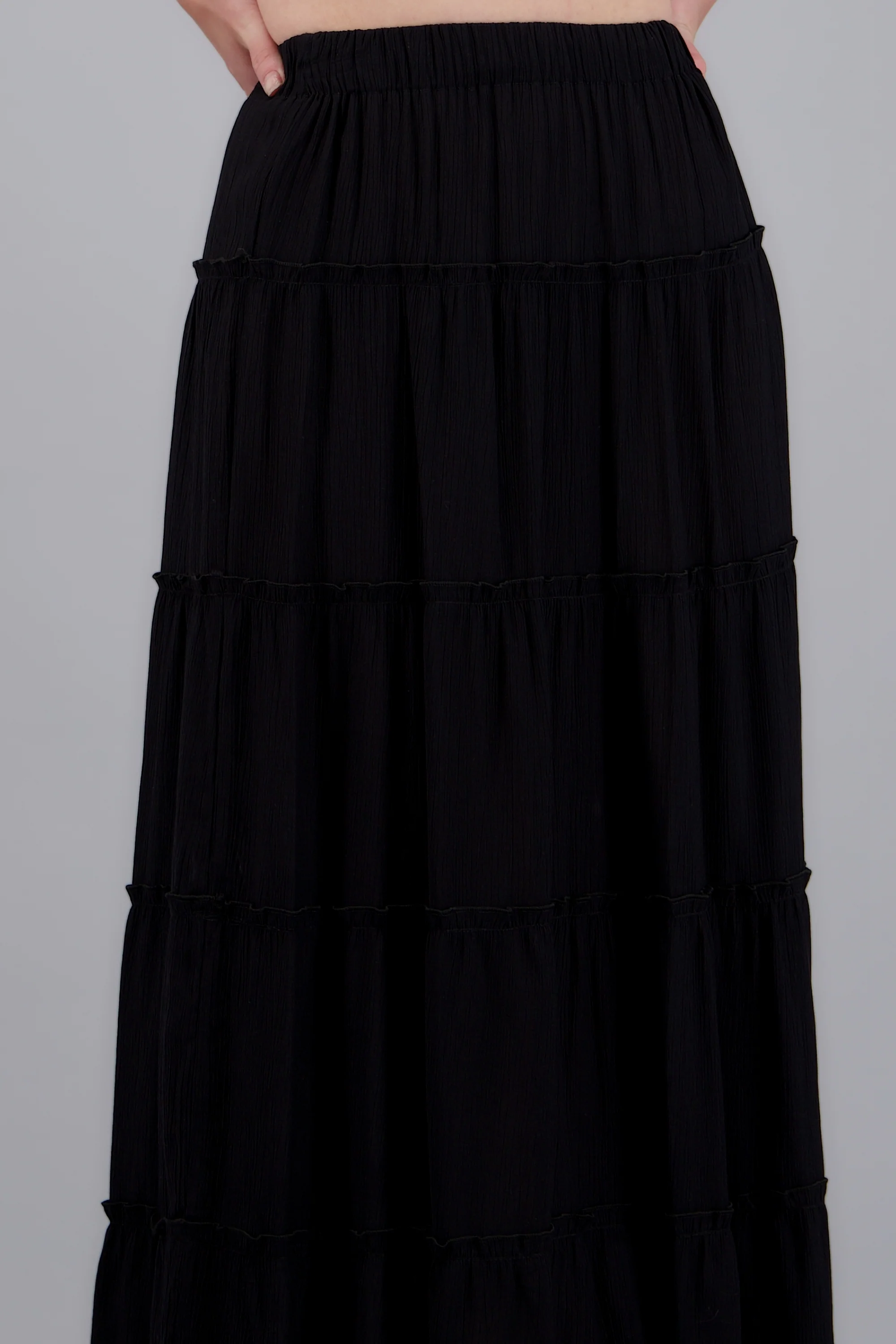 Falda midi cortes ligera - Image 5