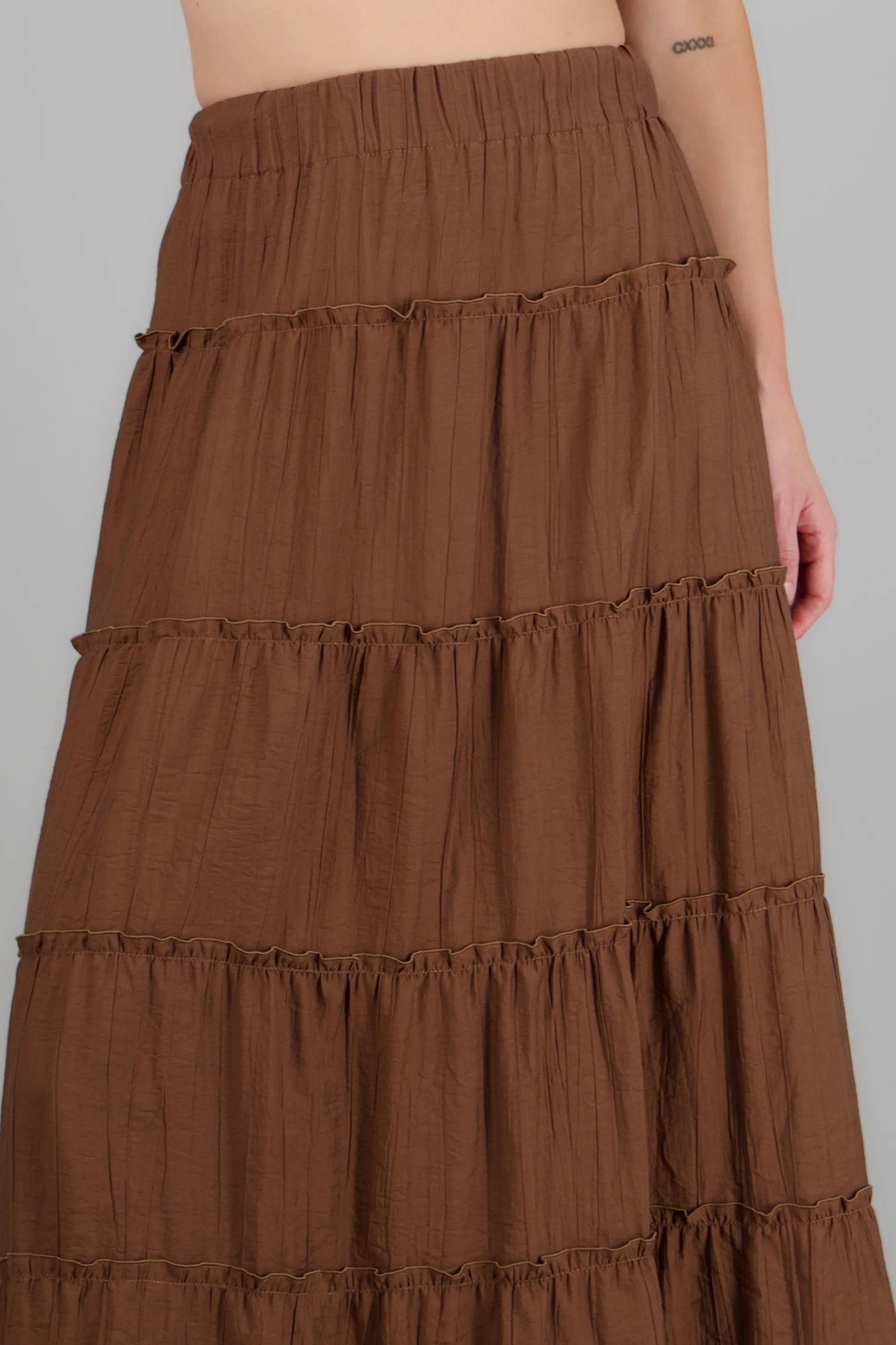 Falda midi cortes ligera - Image 5
