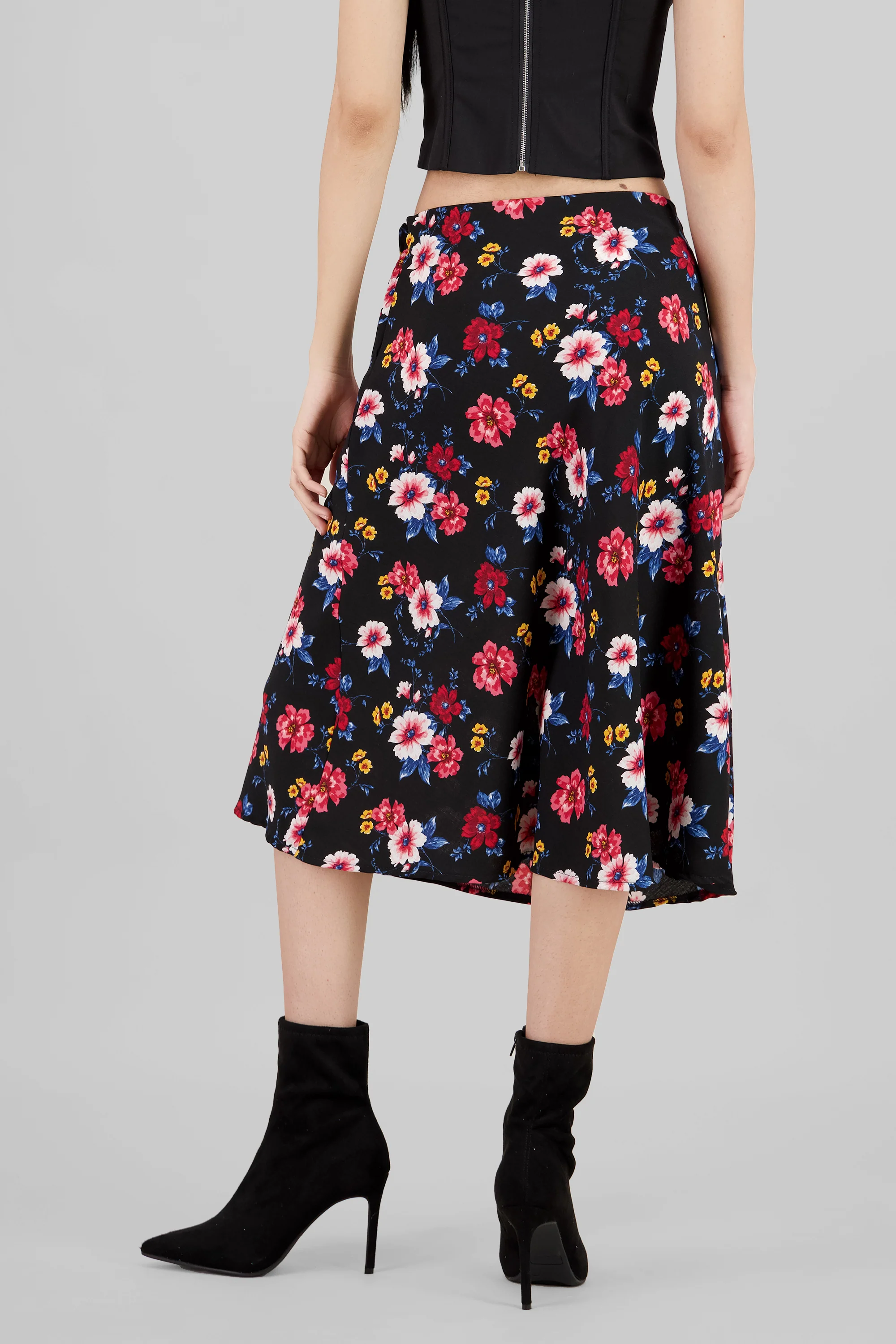 Falda midi flores - Image 4